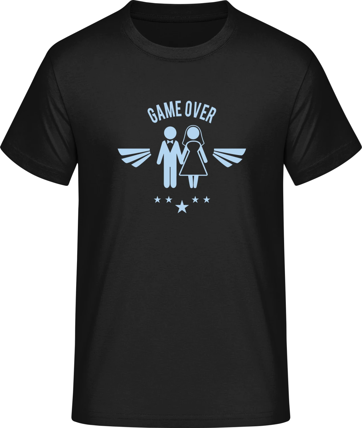 Game Over Wedding - Front_Schwarz
