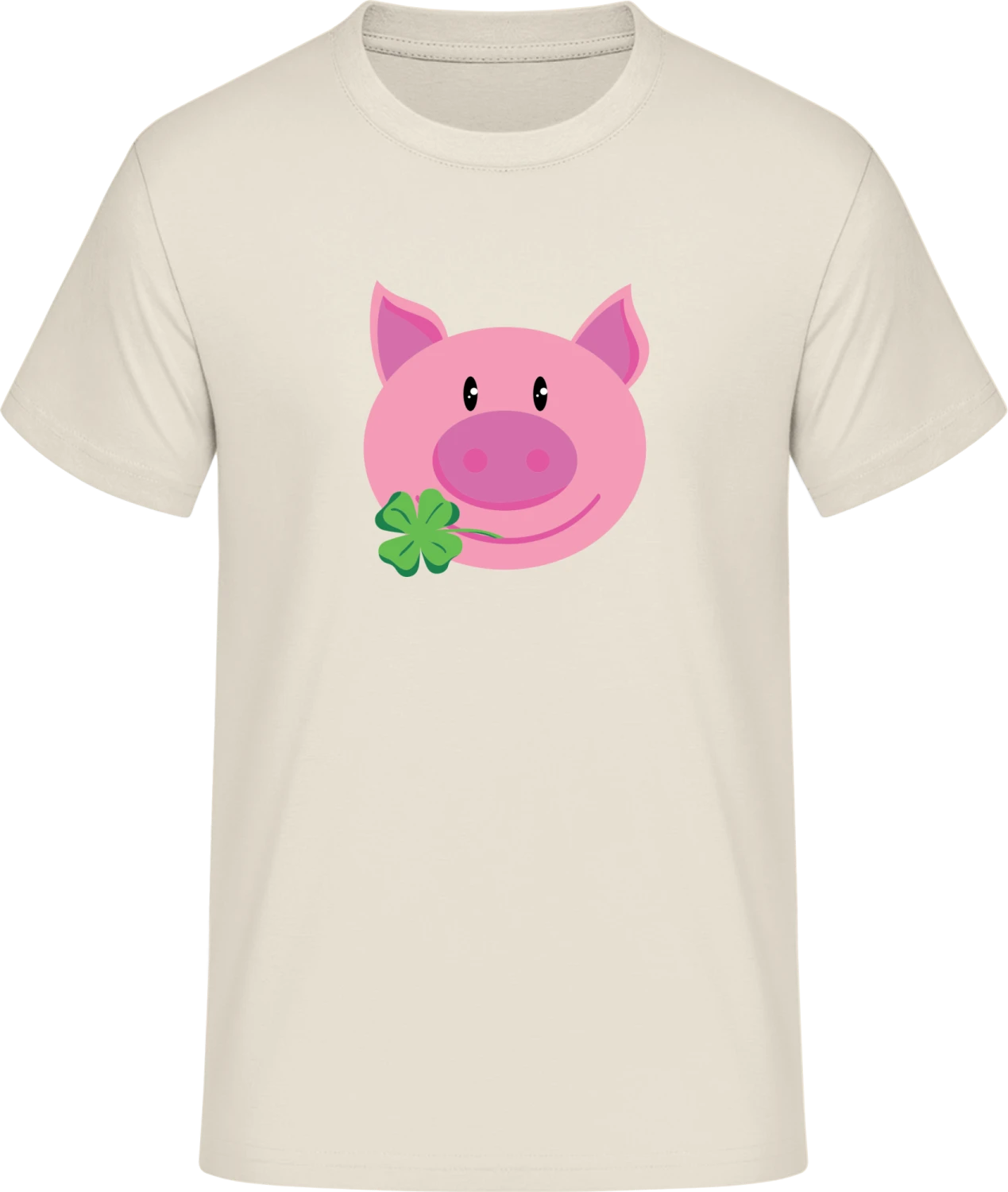Lucky Pig With Clover - Front_Natural (1)