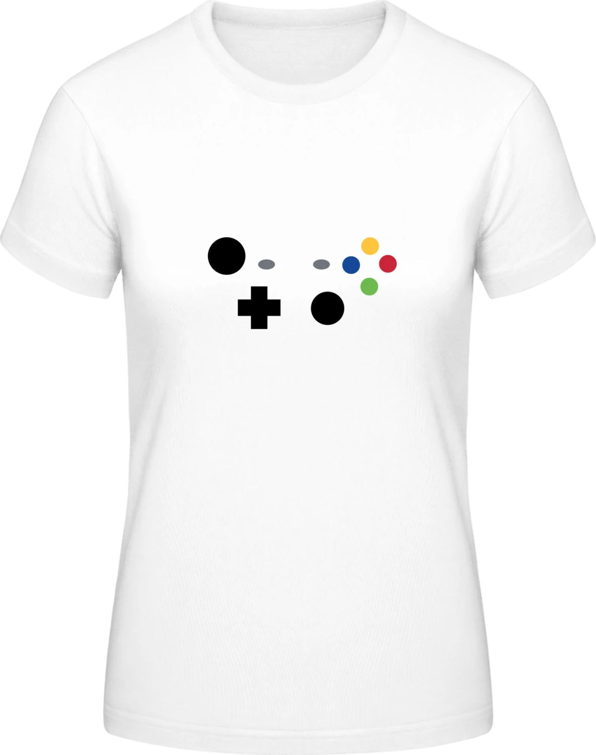 XBOX Controller Video Game - White #E190 women T-Shirt - Front