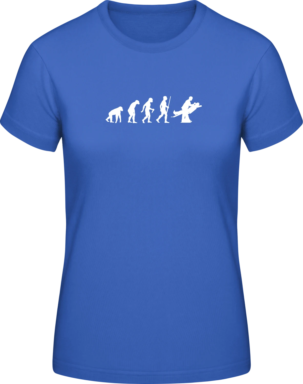 Dentist Evolution - Front_Royalblau
