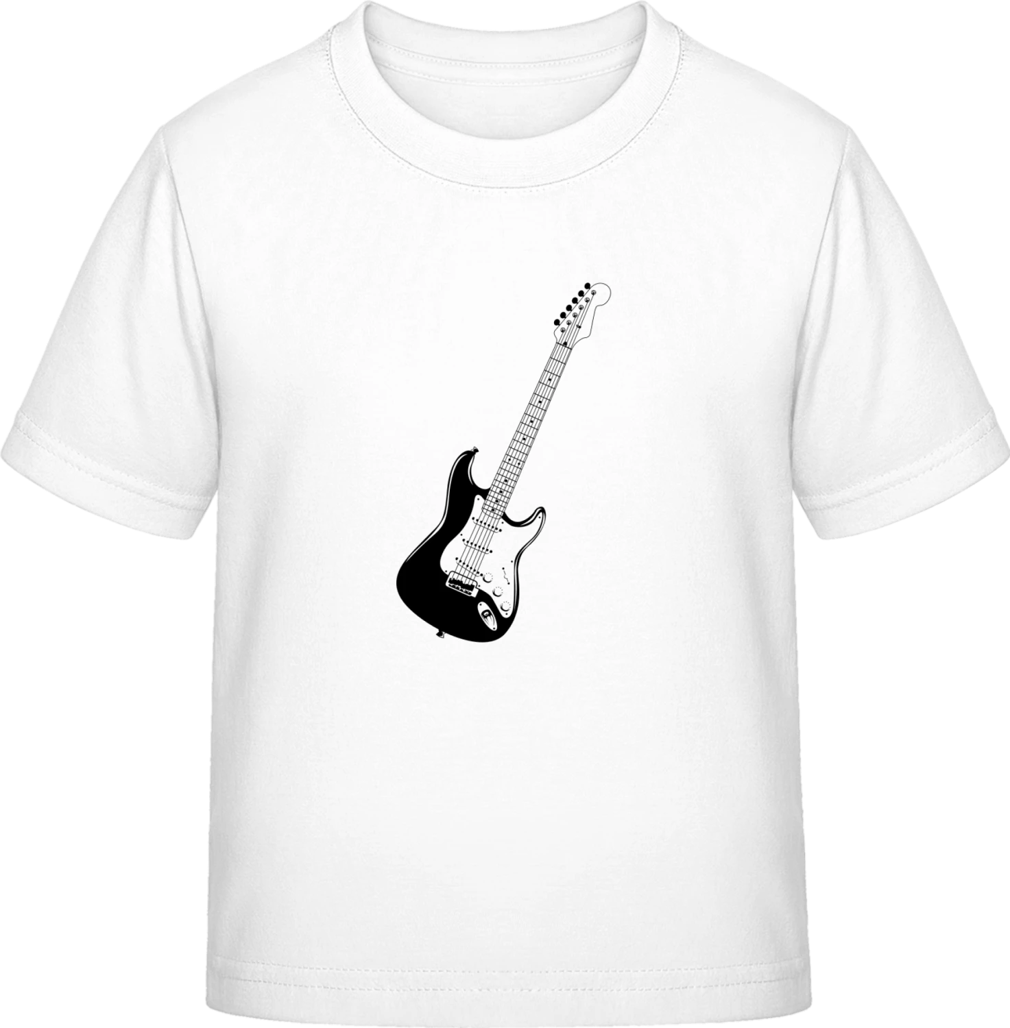 E Guitar - White Exact 190 Kids - Front