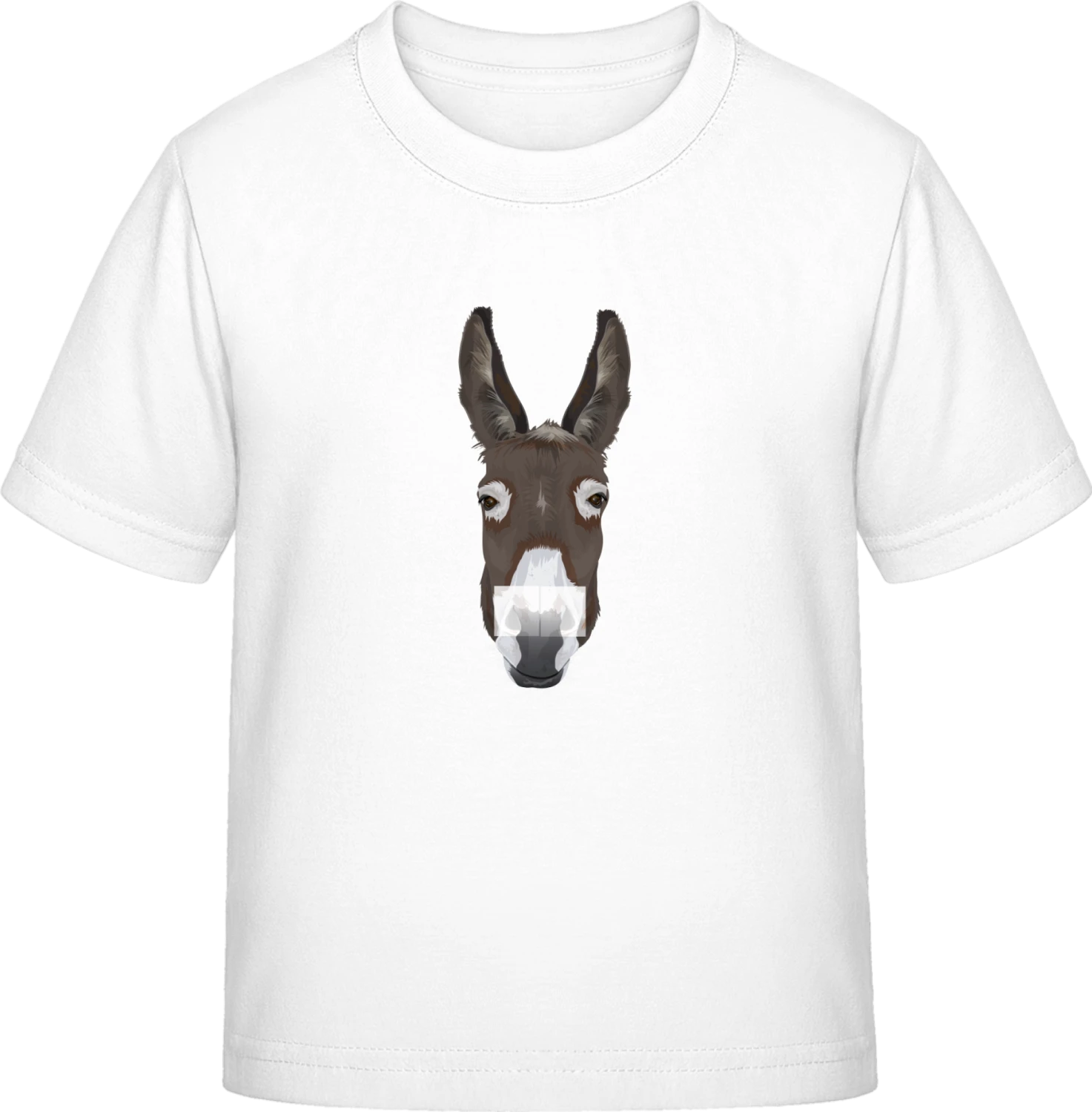 Donkey Head - White Exact 190 Kids - Front