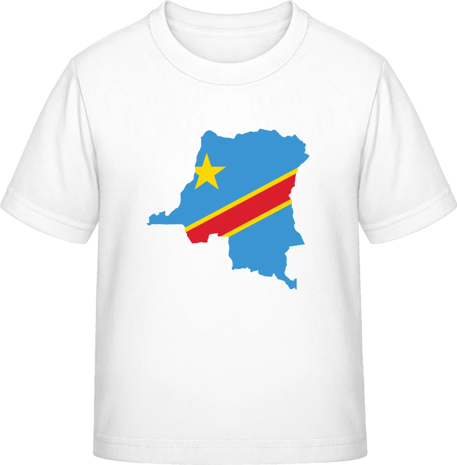 Kongo Map - White Exact 190 Kids - Front