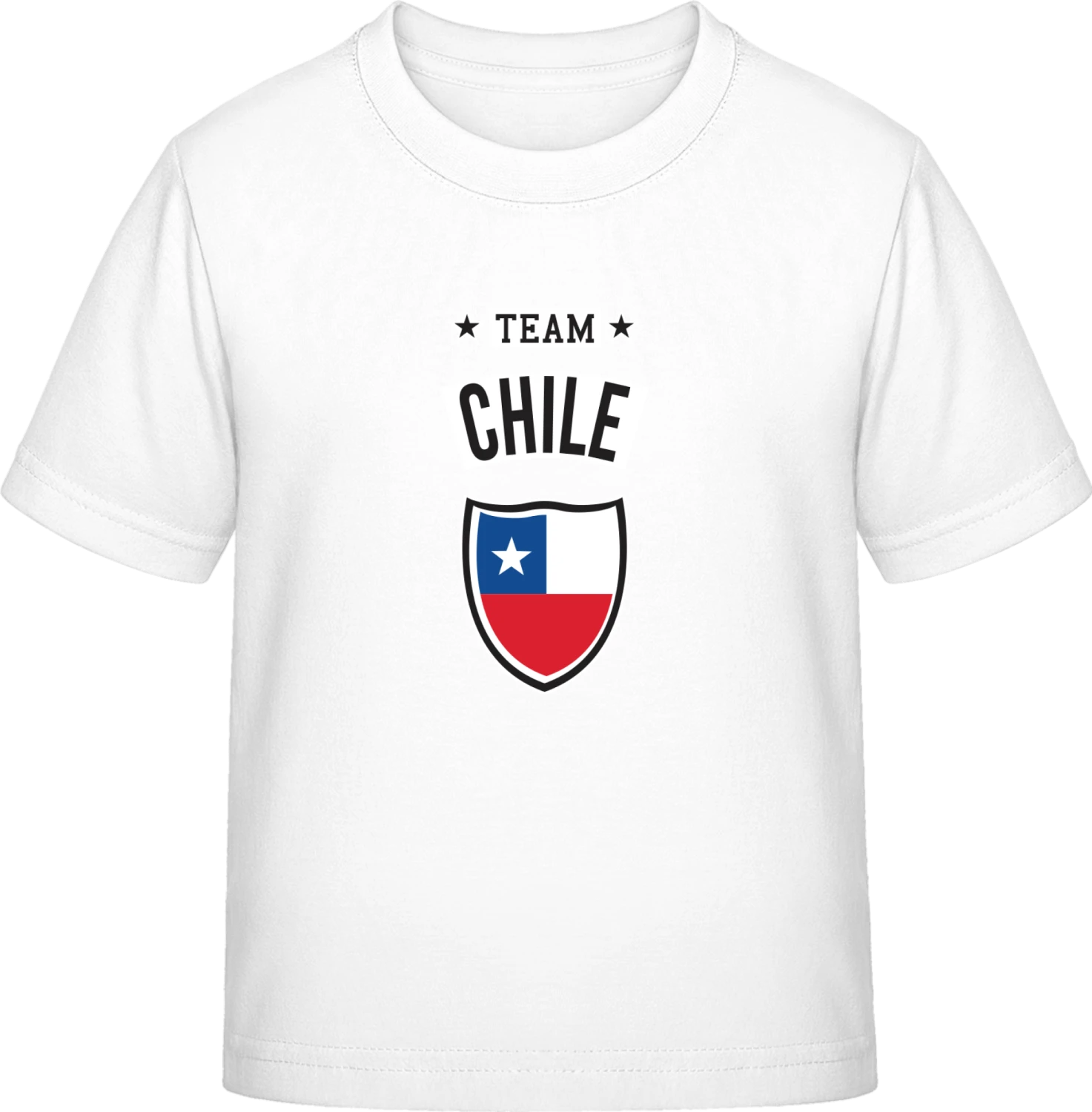 Team Chile - White Exact 190 Kids - Front