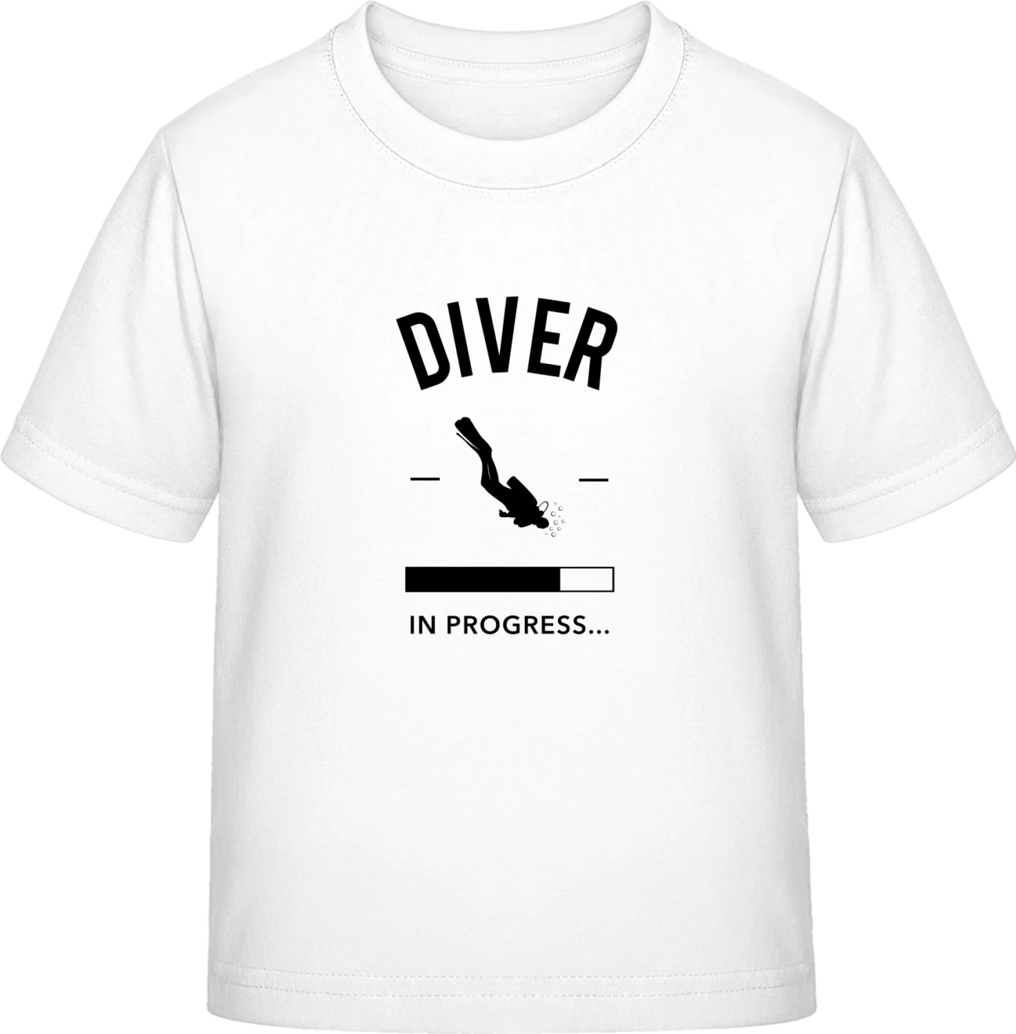 Diver loading - White Exact 190 Kids - Front