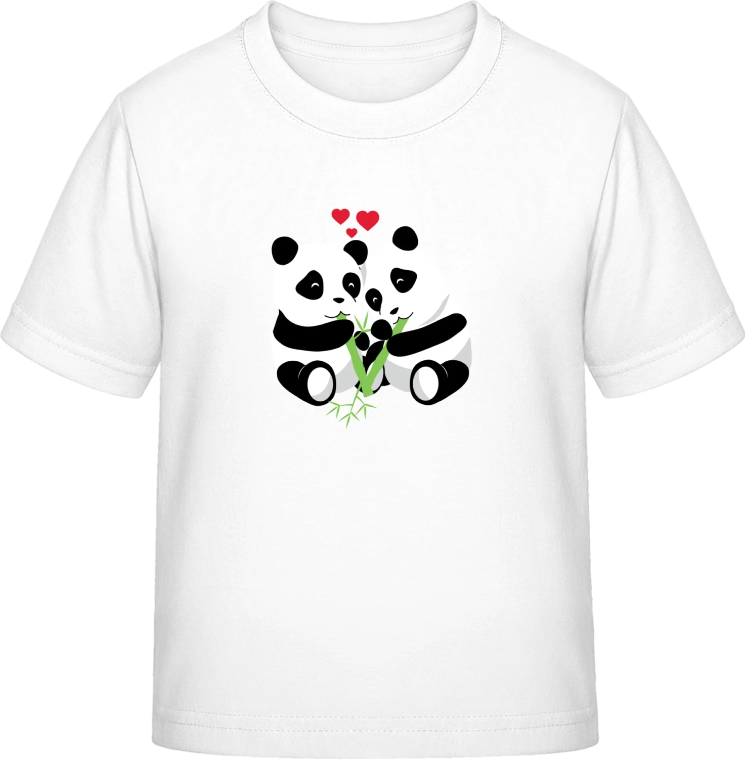 Panda Love - White Exact 190 Kids - Front