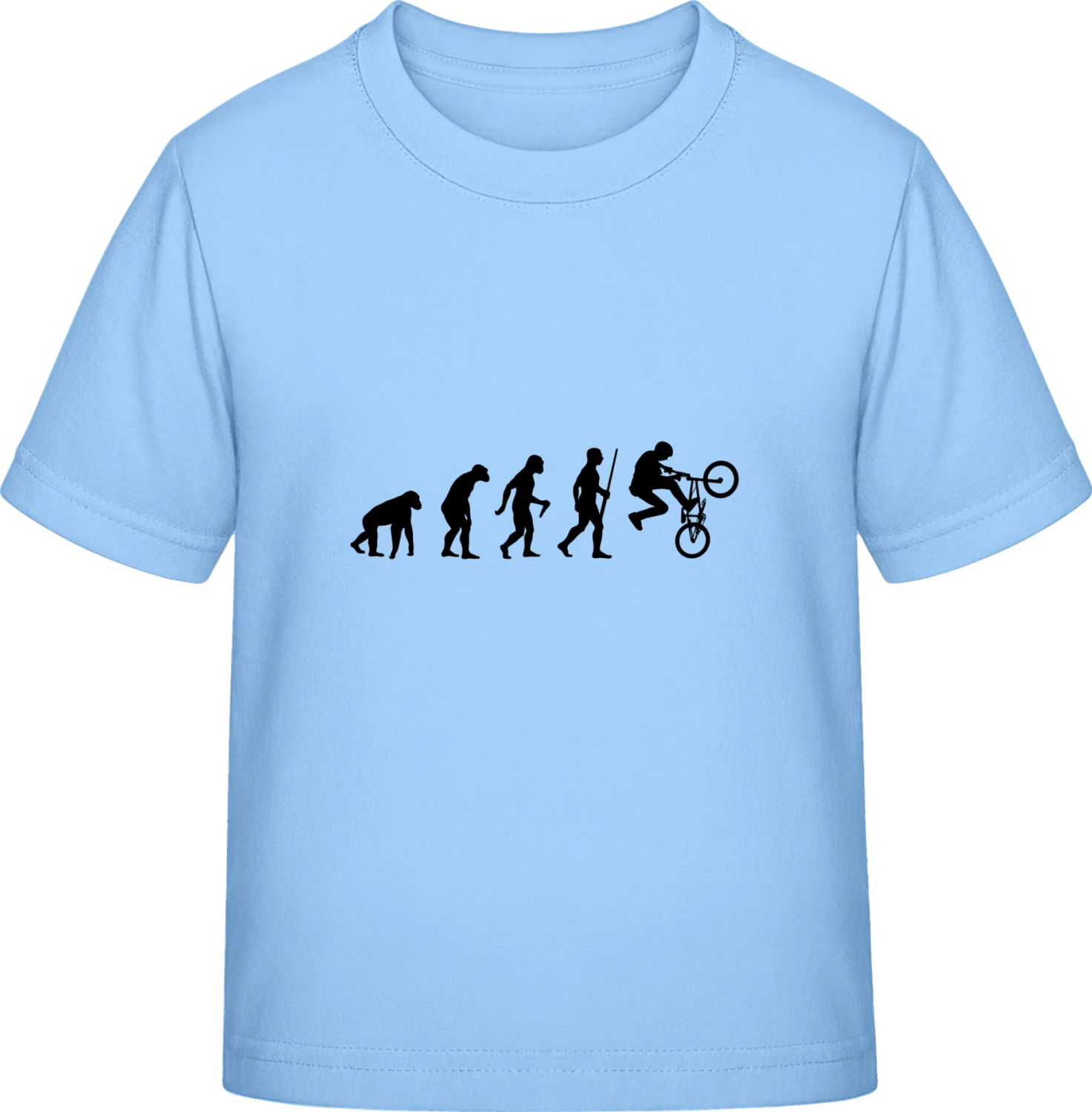 BMX Biker Evolution - Sky Blue Exact 190 Kids - Front