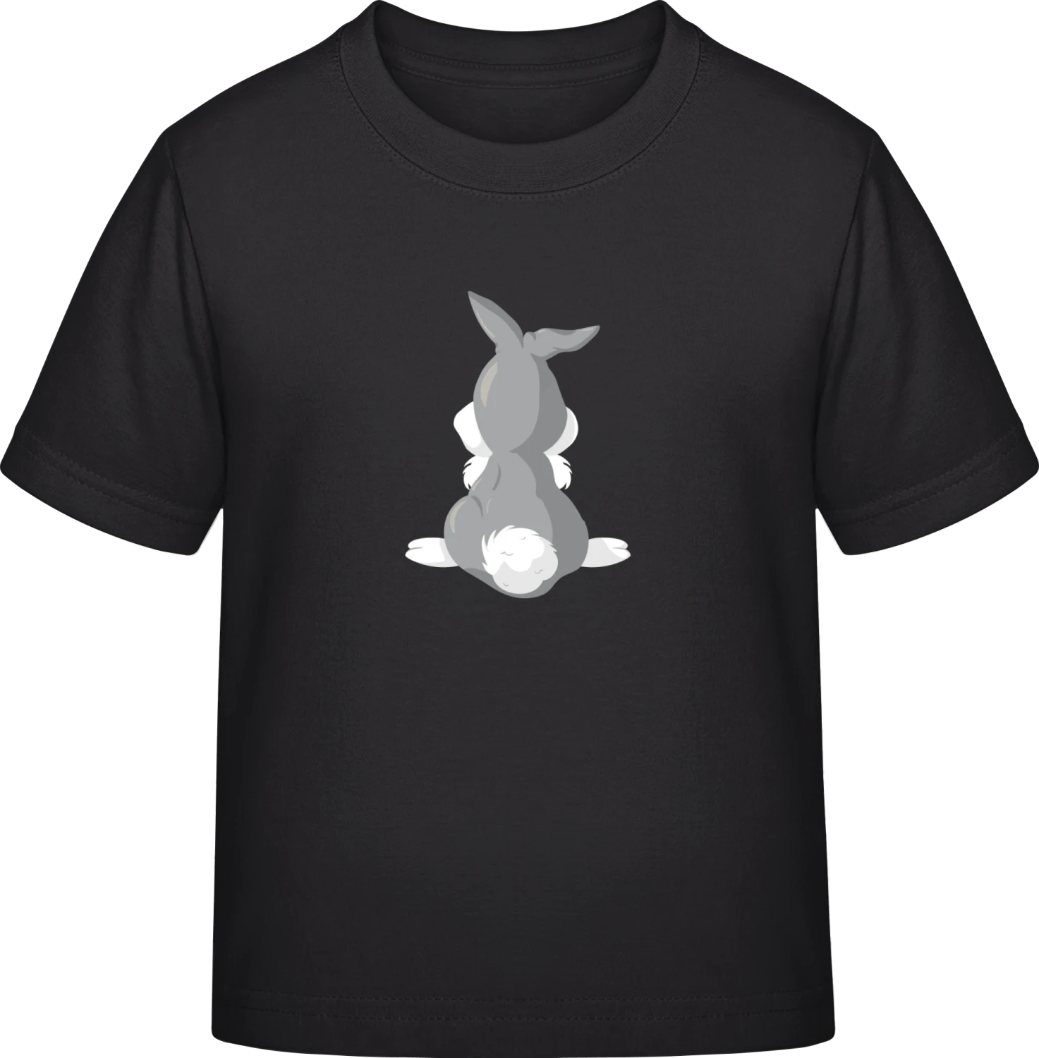 Plush Rabbit - Black Exact 190 Kids - Front