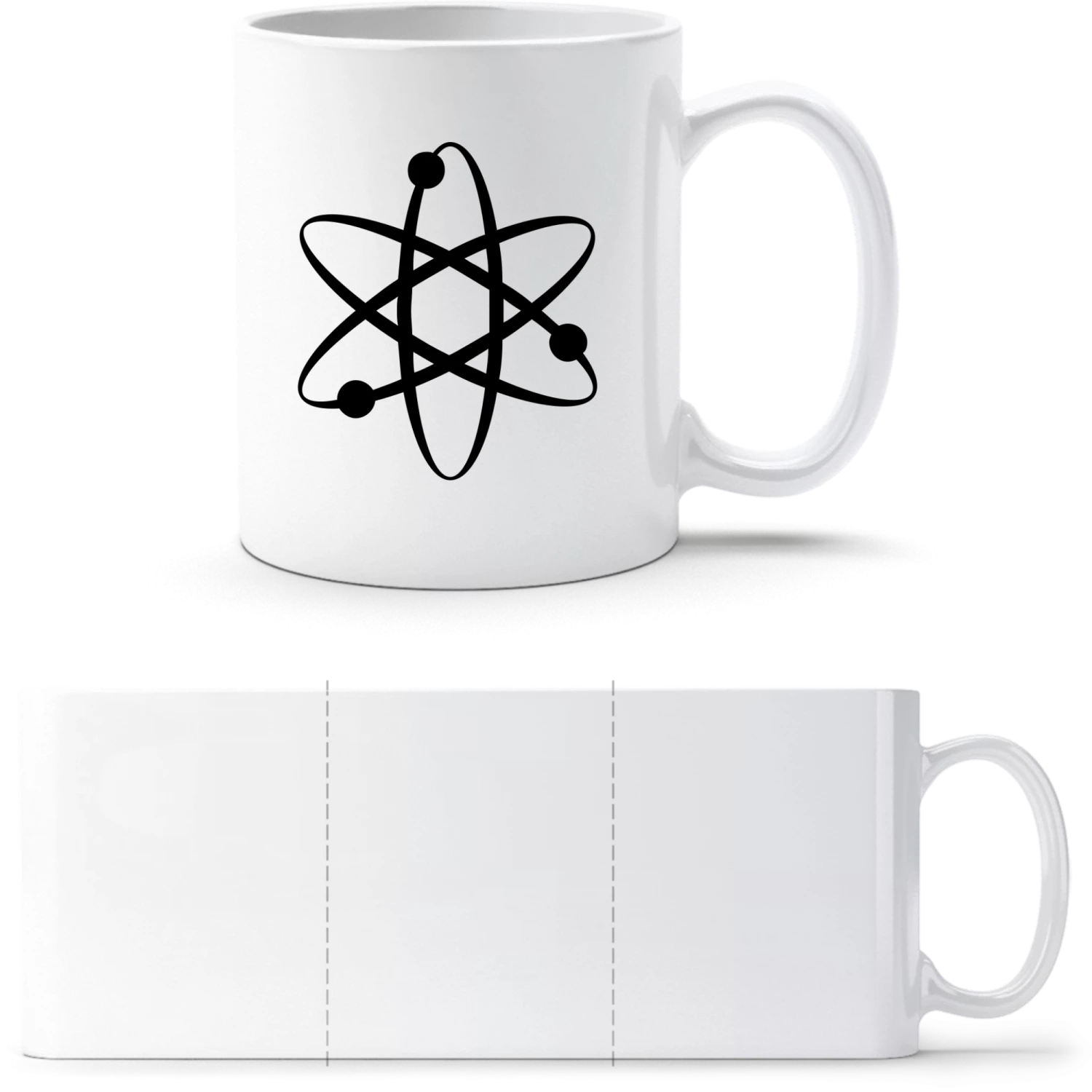Science Electron - White White mug - front