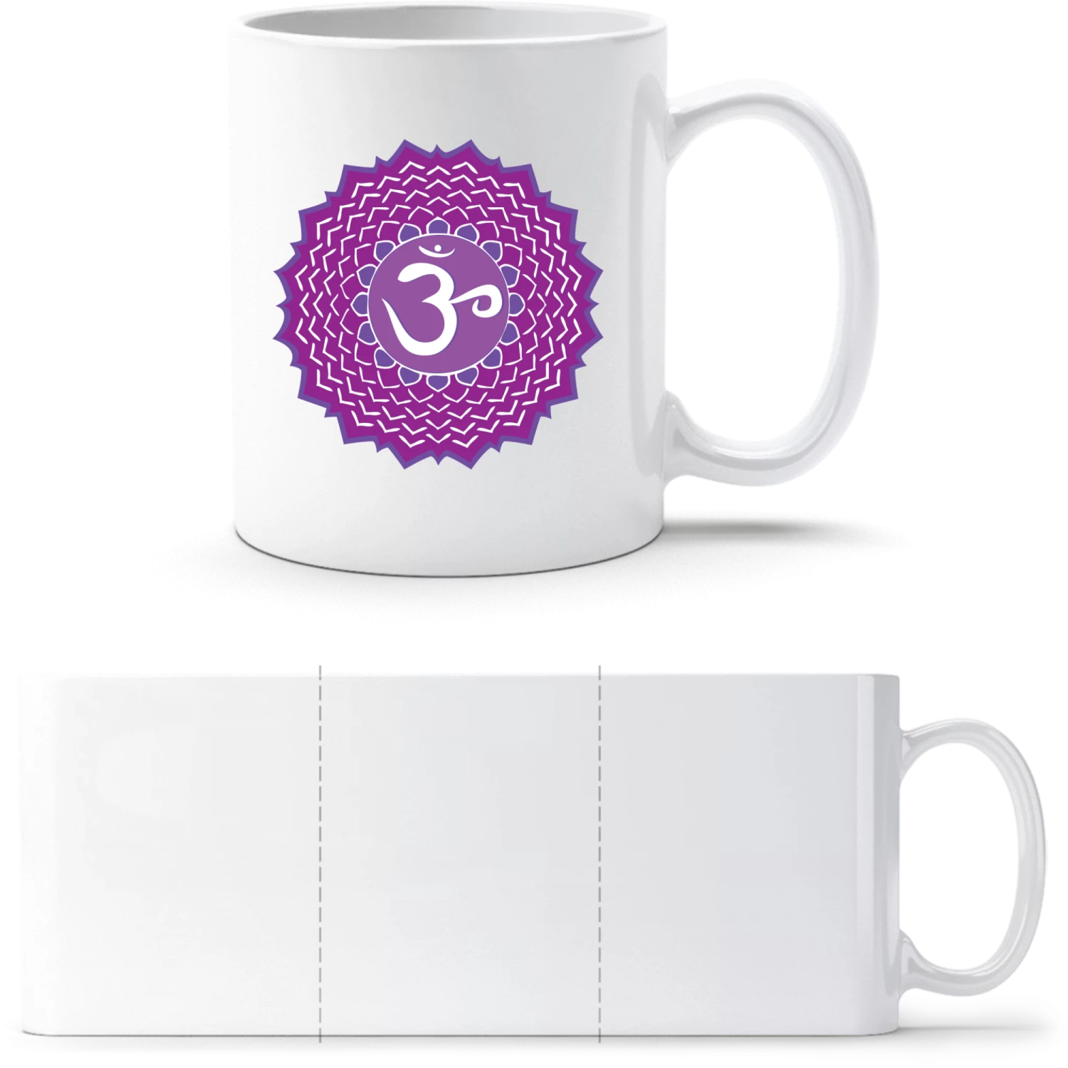 Chakra Sahasrara - White White mug - front