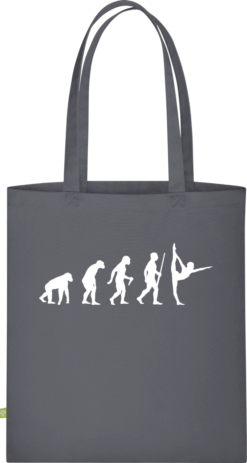 Dance Artistic Gymnastics Evolution - Graphite Grey Organic Bag for Life - Front