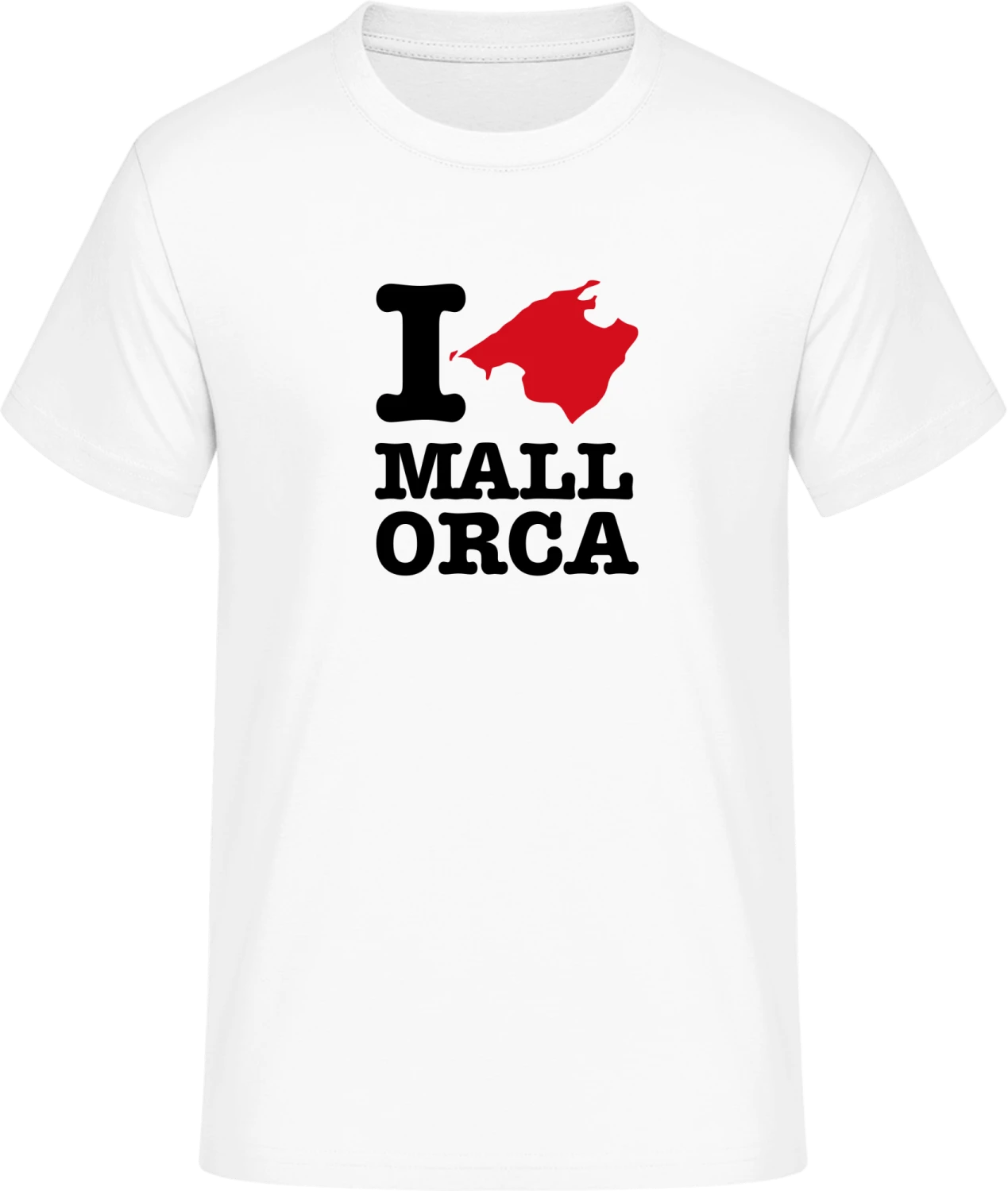 I Love Mallorca - Front_Weiß