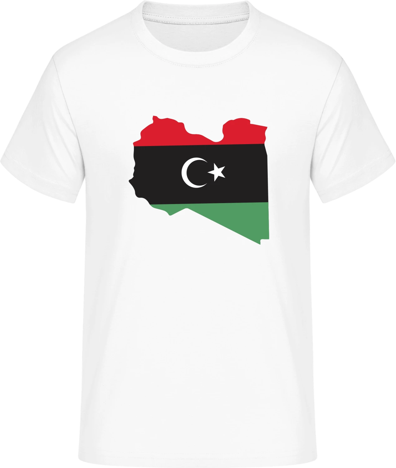 Libya Map - Front_Weiß