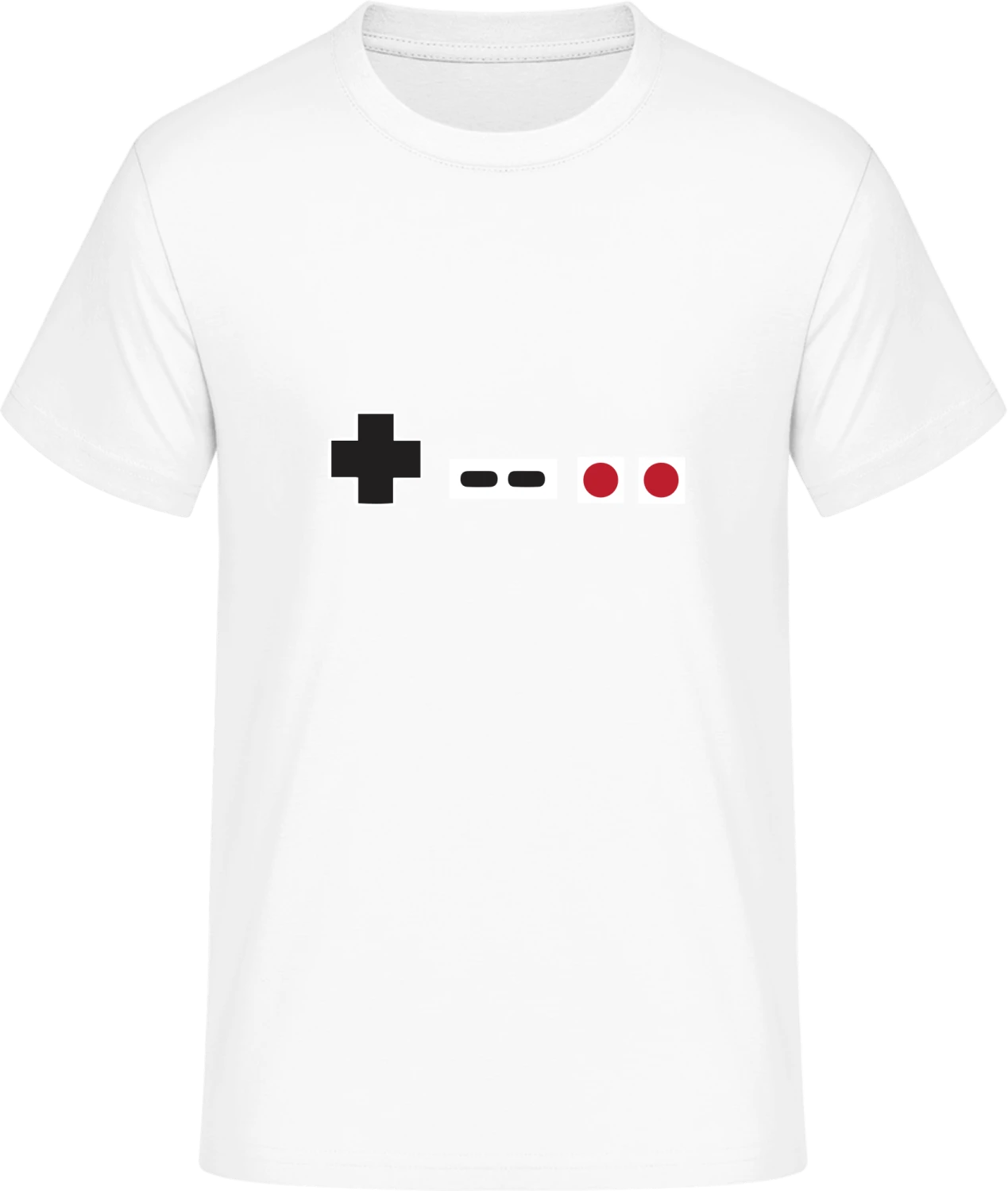 Old School Controller - Front_Weiß