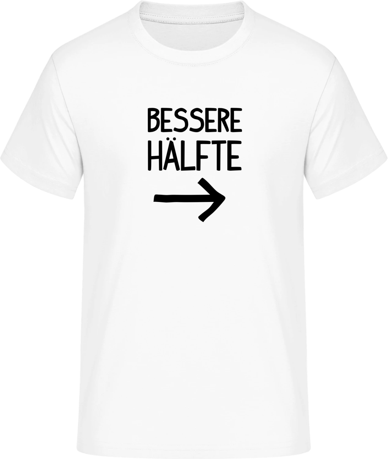 Rechte Bessere Hälfte - Front_Weiß