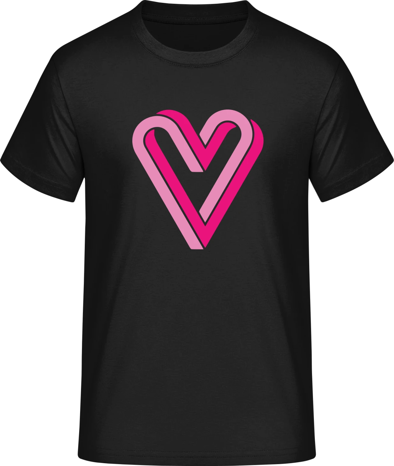 Heart Illusion - Front_Schwarz