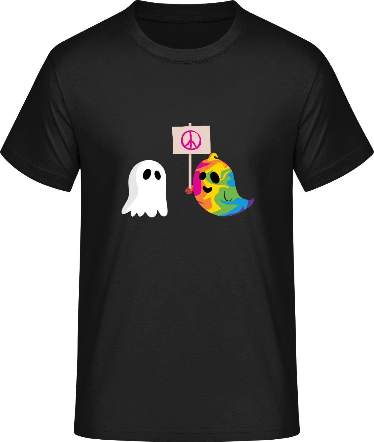 Hippie Ghost - Front_Schwarz