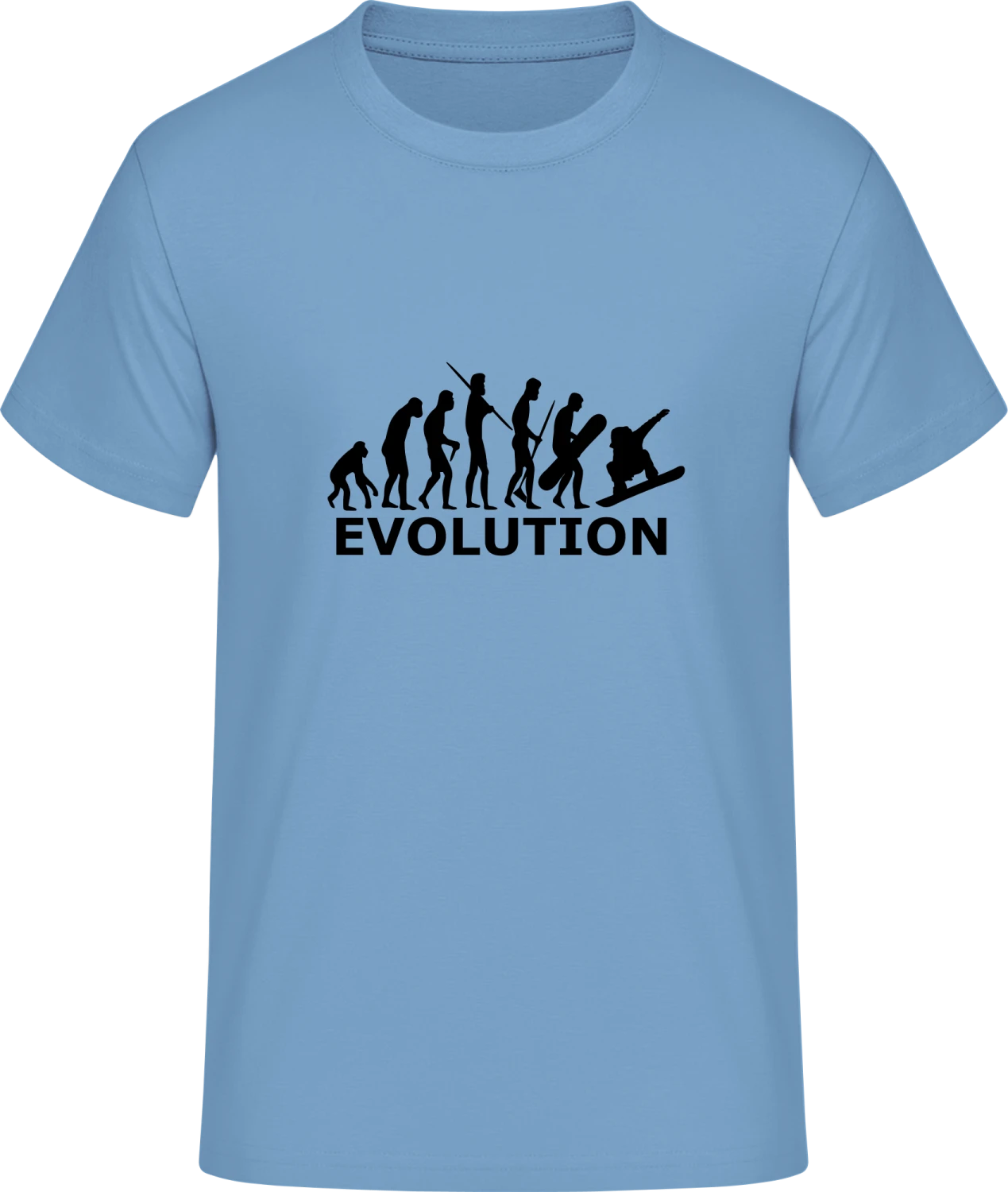 Snowboard Evolution - Front_Ciel bleu