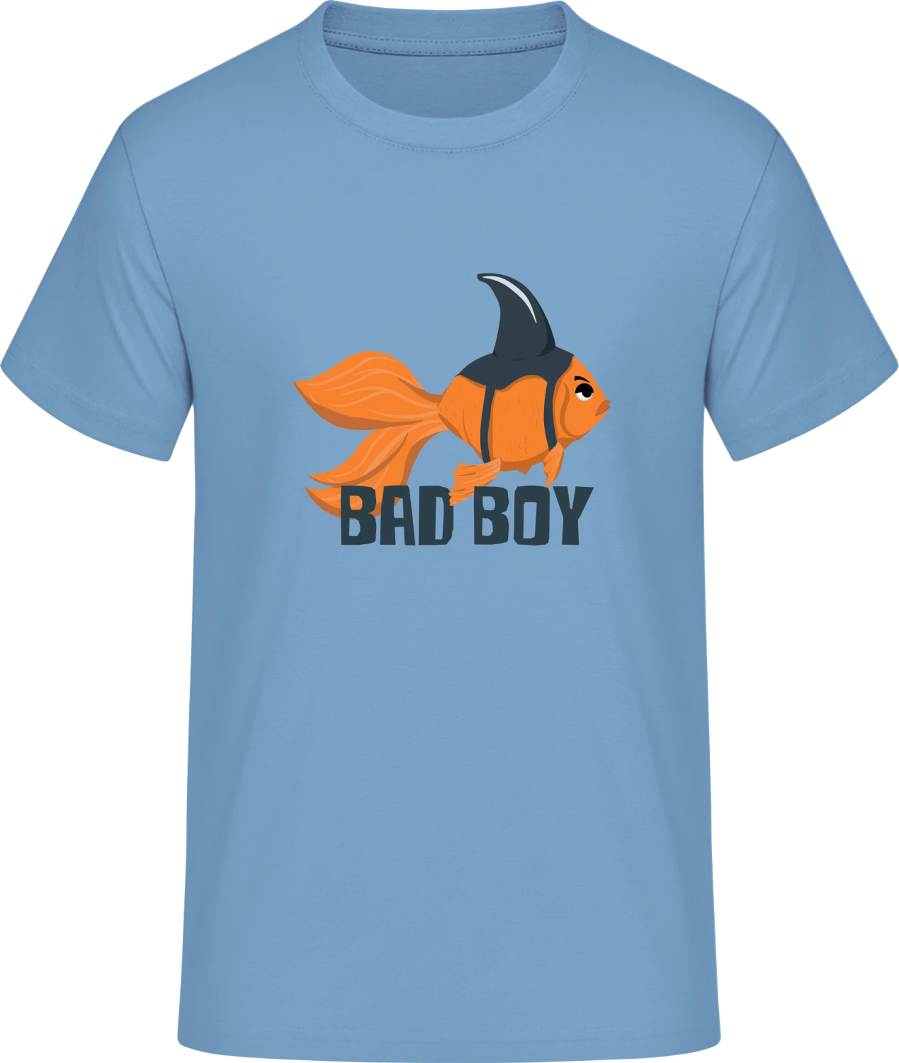 Bad Boy Goldfish - Front_Ciel bleu