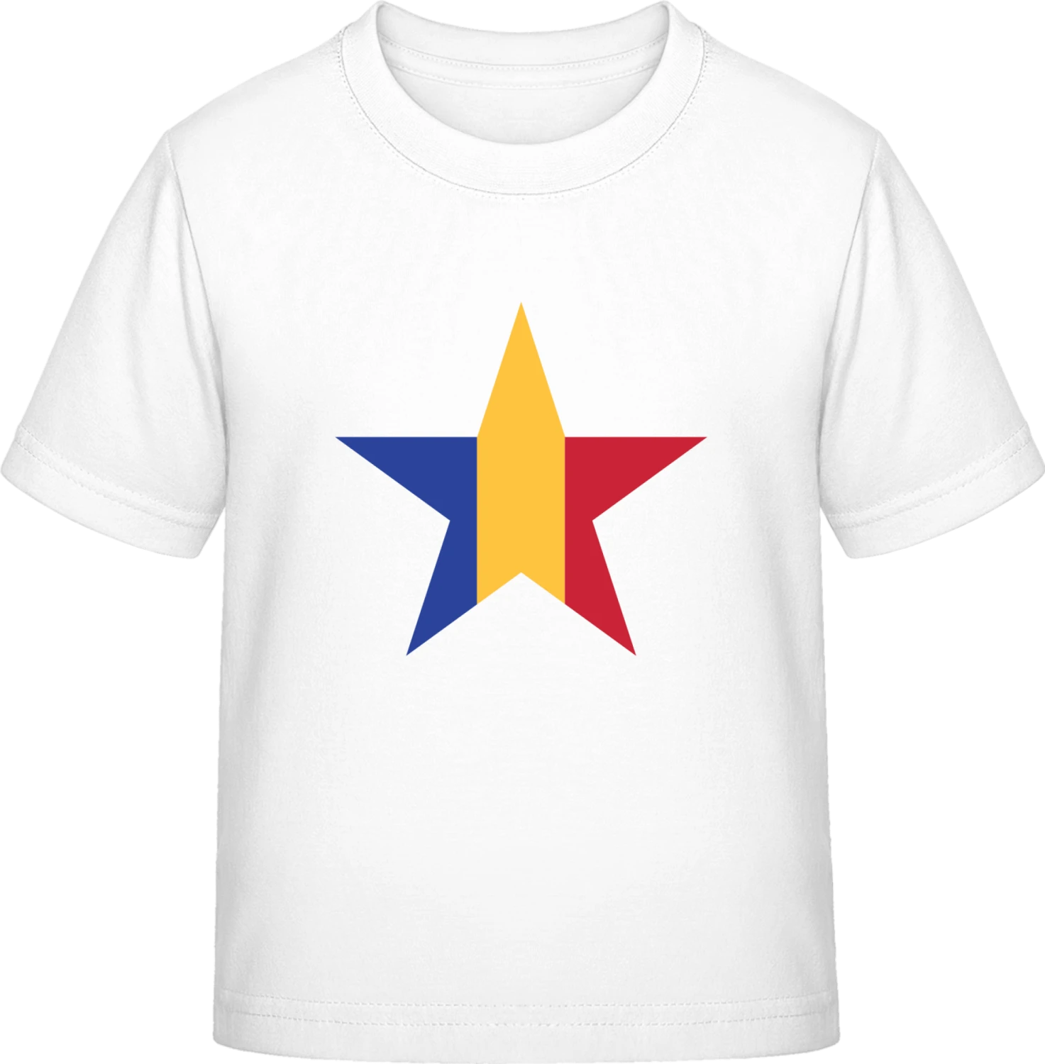 Romanian Star - White Exact 190 Kids - Front