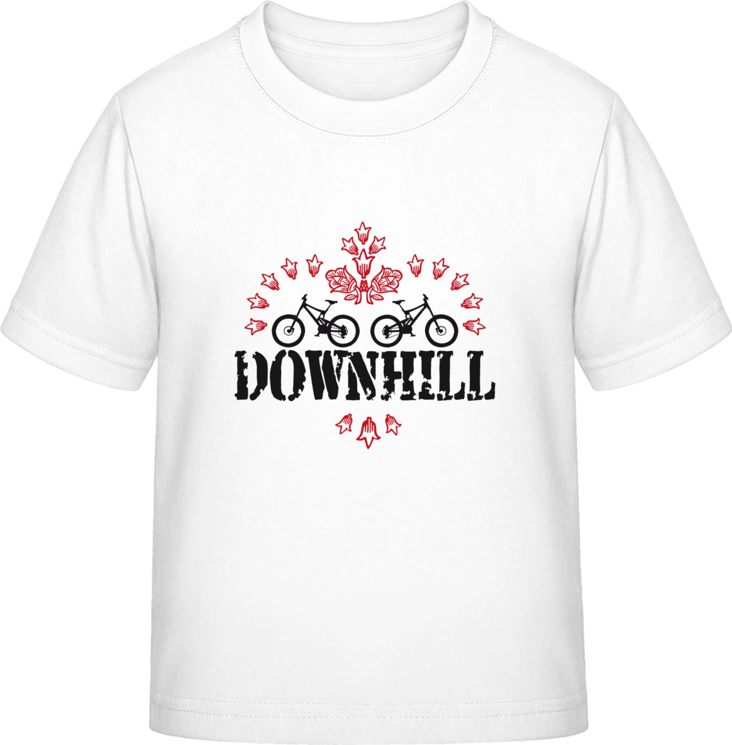Downhill - White Exact 190 Kids - Front