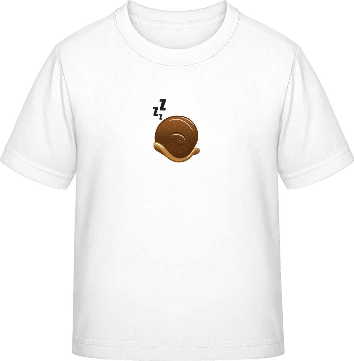 Sleeping Snail - White Exact 190 Kids - Front