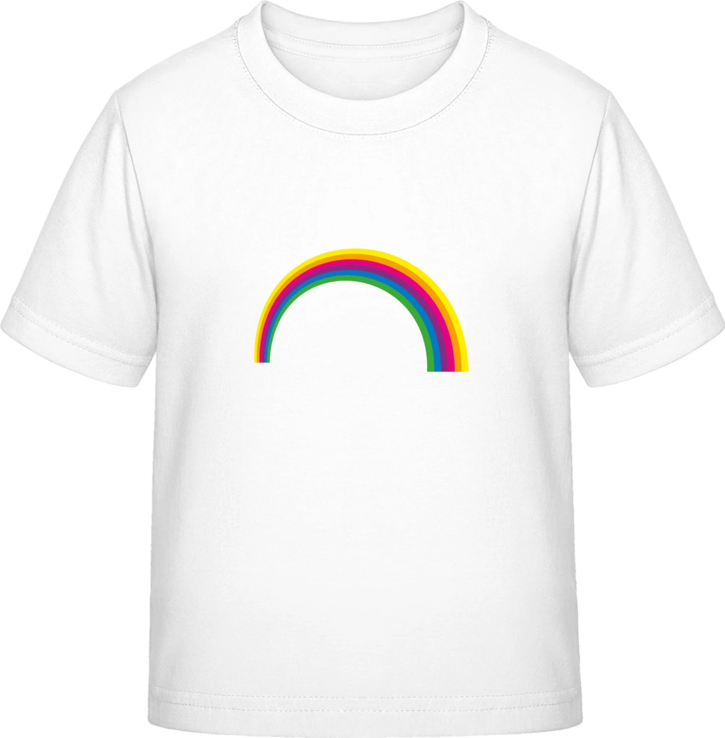 Rainbow Istorted - White Exact 190 Kids - Front