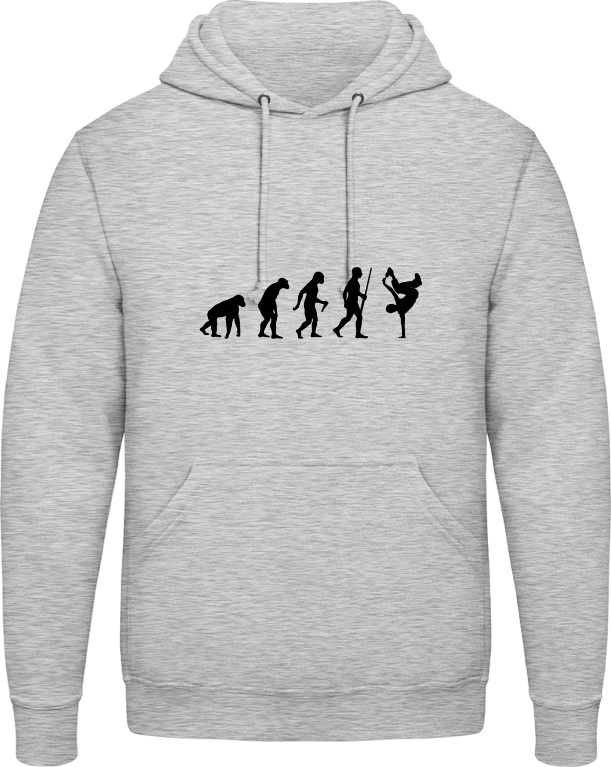 Breakdance Evolution - Front_Heather Grey