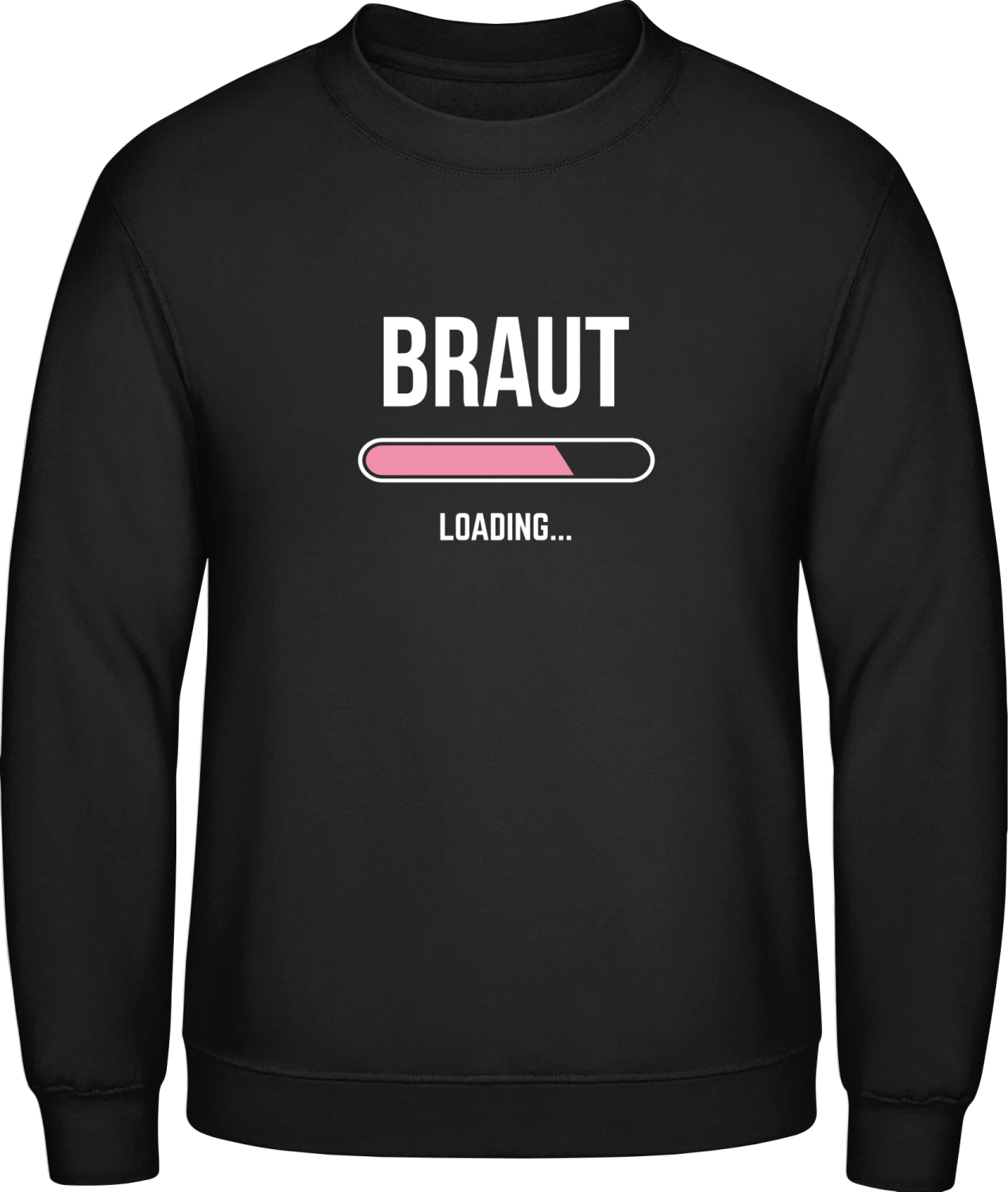 Braut loading - Black AWDis sweatshirt Men - Front
