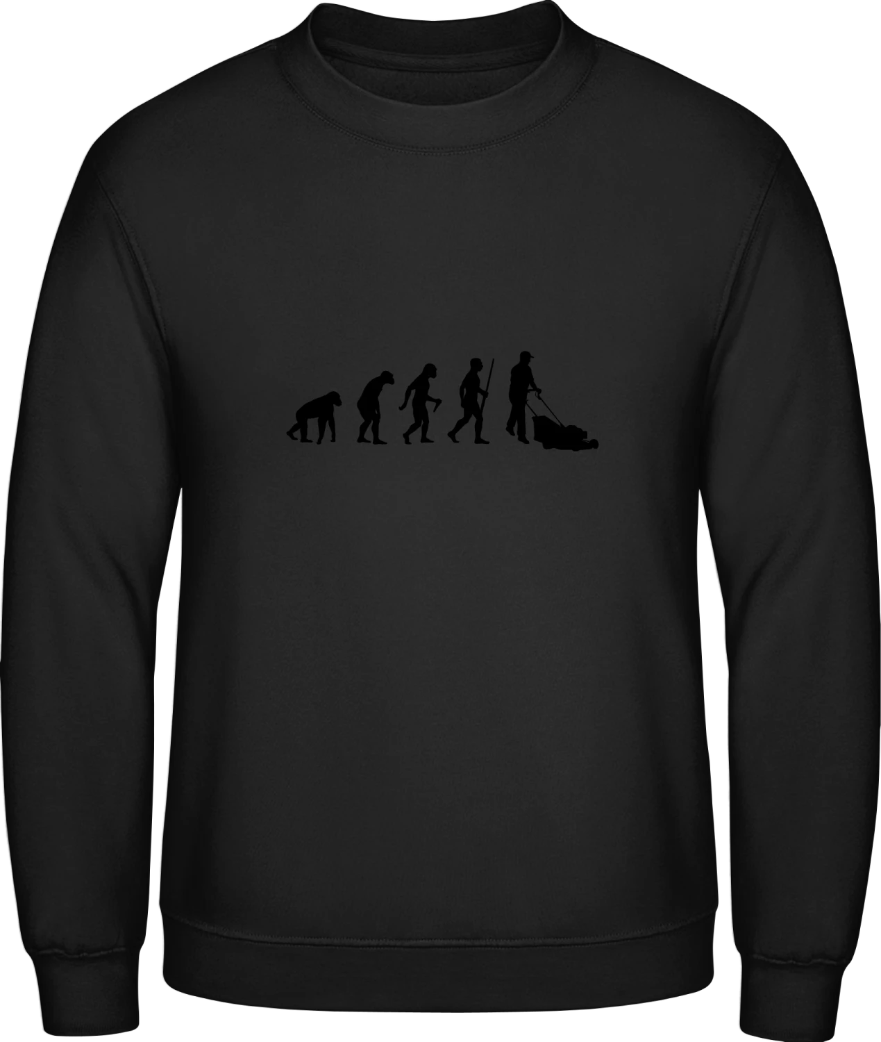 Gardener Evolution - Black AWDis sweatshirt Men - Front