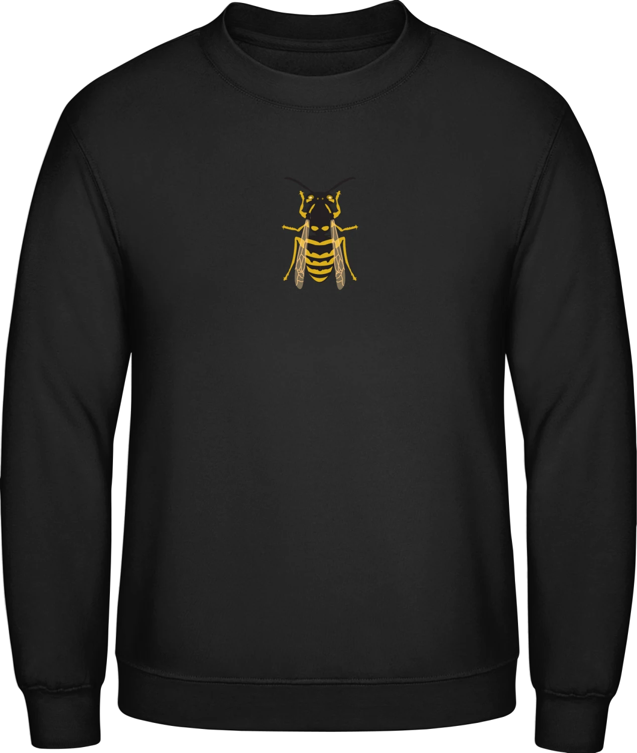 Wasp - Black AWDis sweatshirt Men - Front