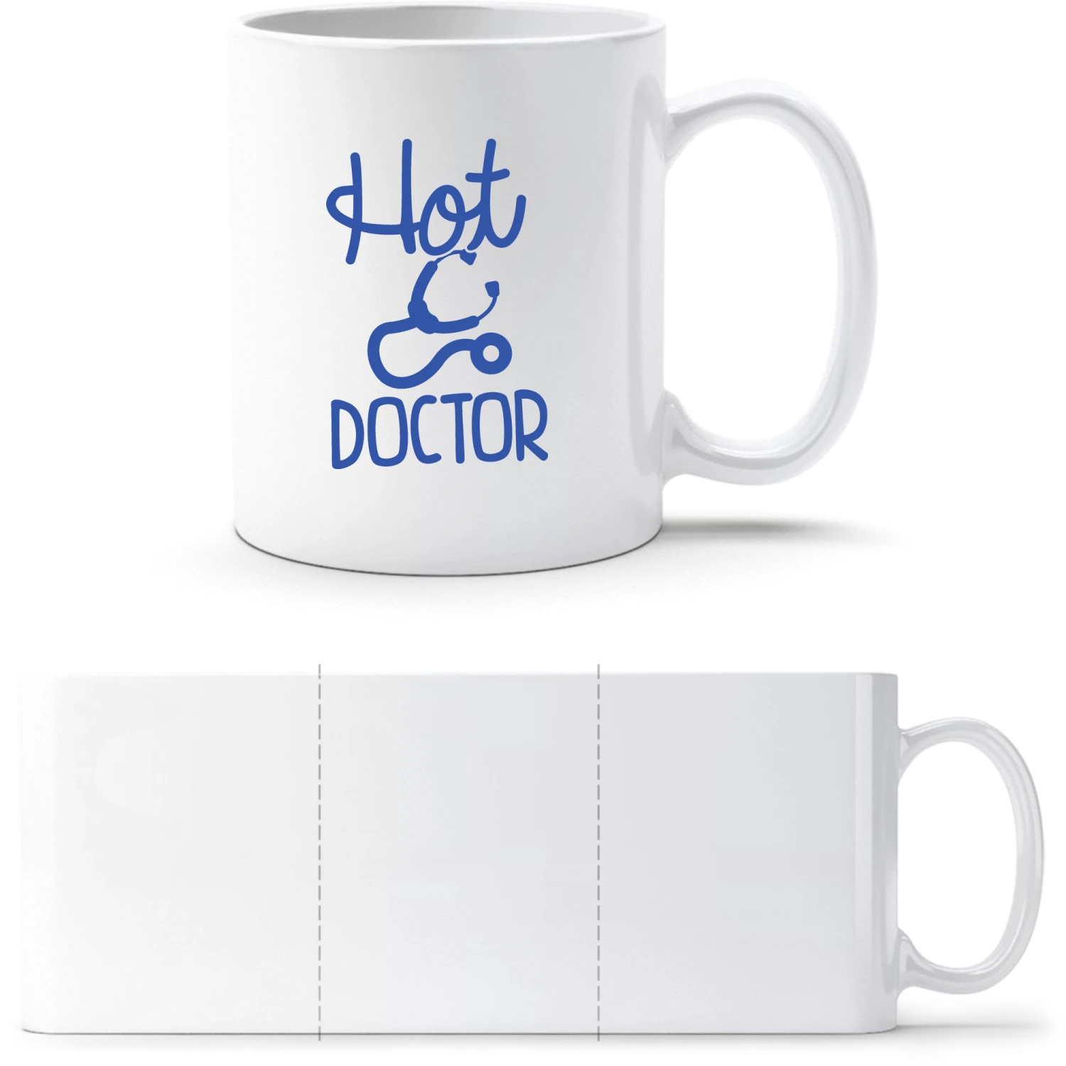 Hot Doctor - White White mug - front