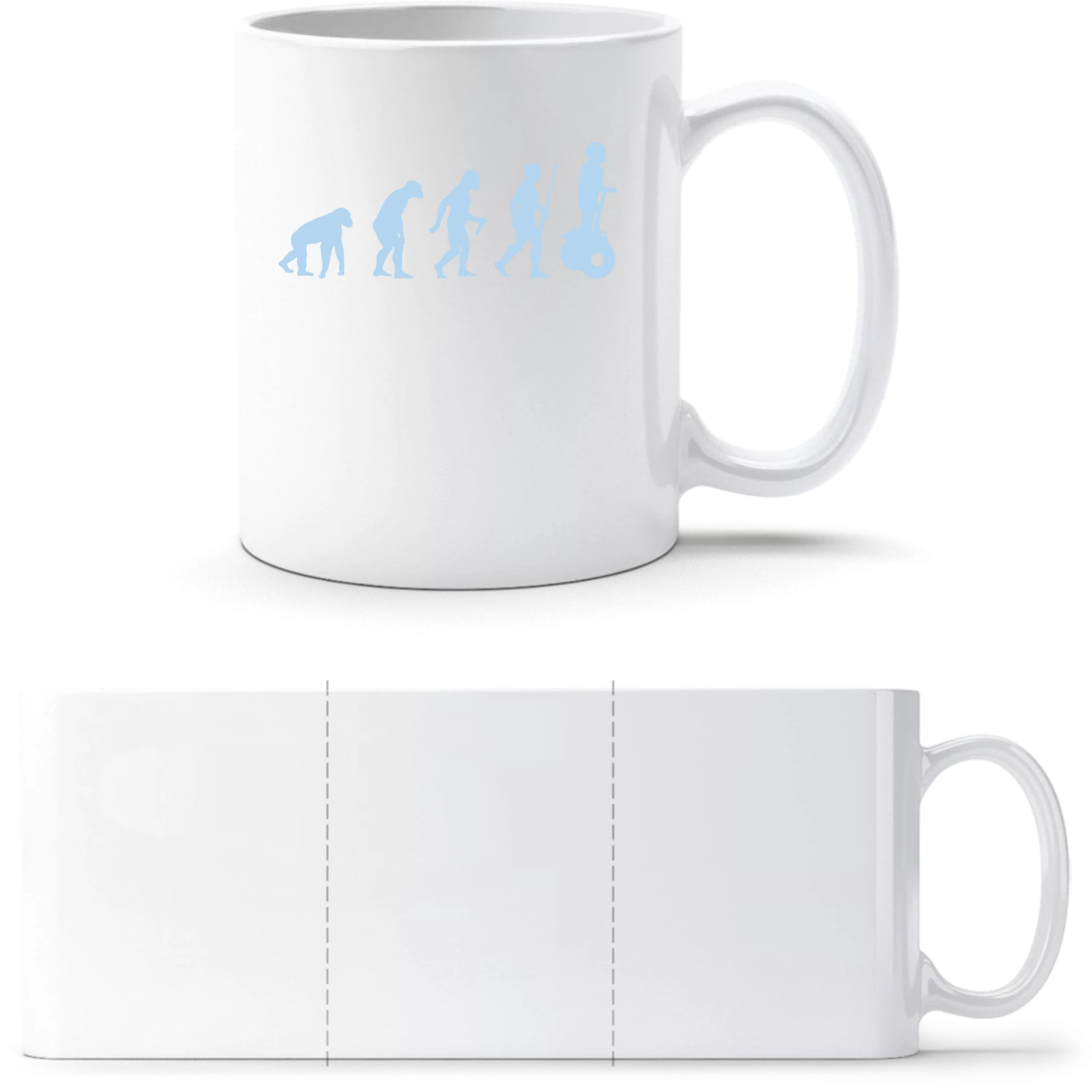 Segway Evolution - White White mug - front