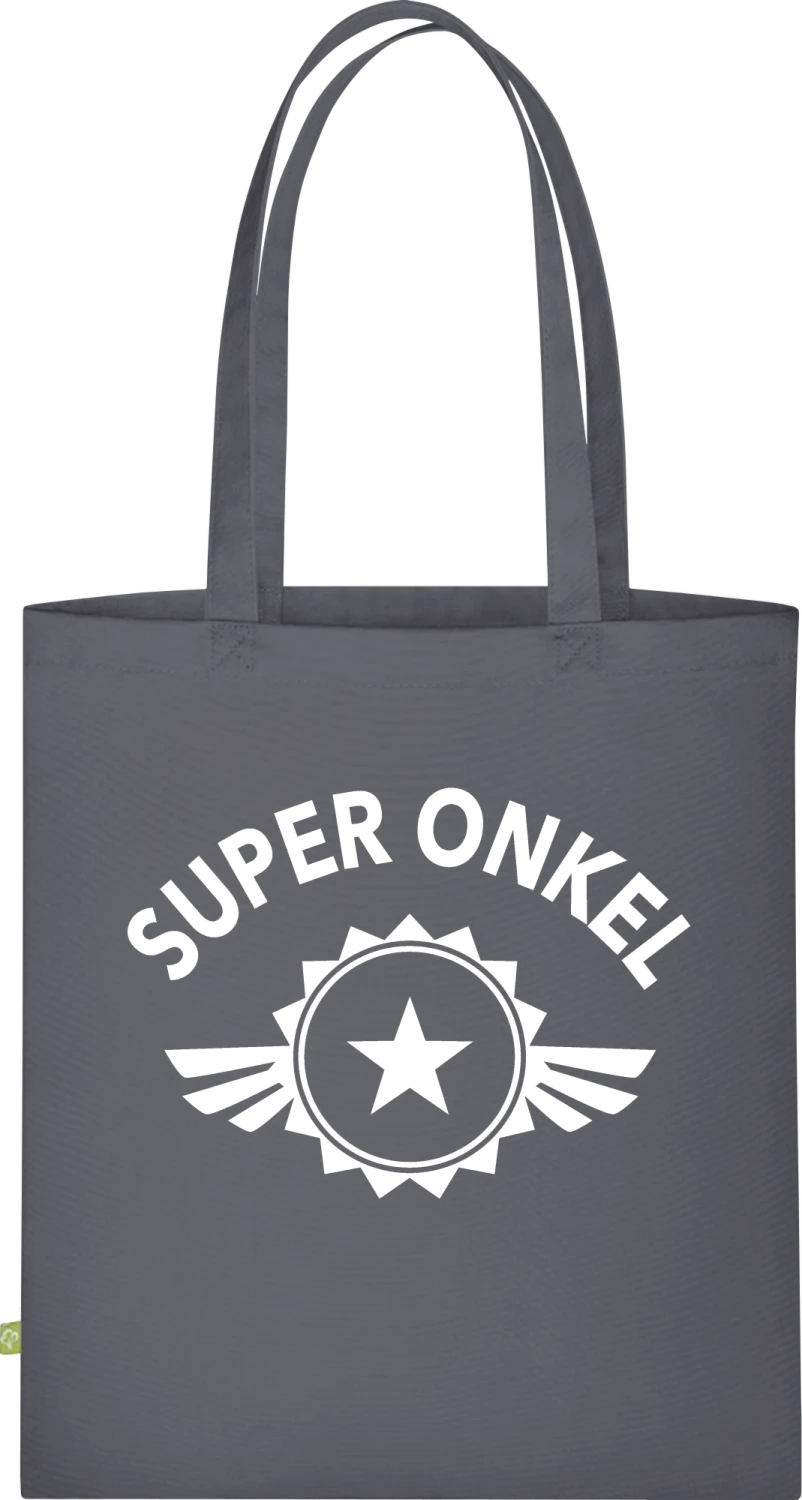 Super Onkel - Graphite Grey Organic Bag for Life - Front