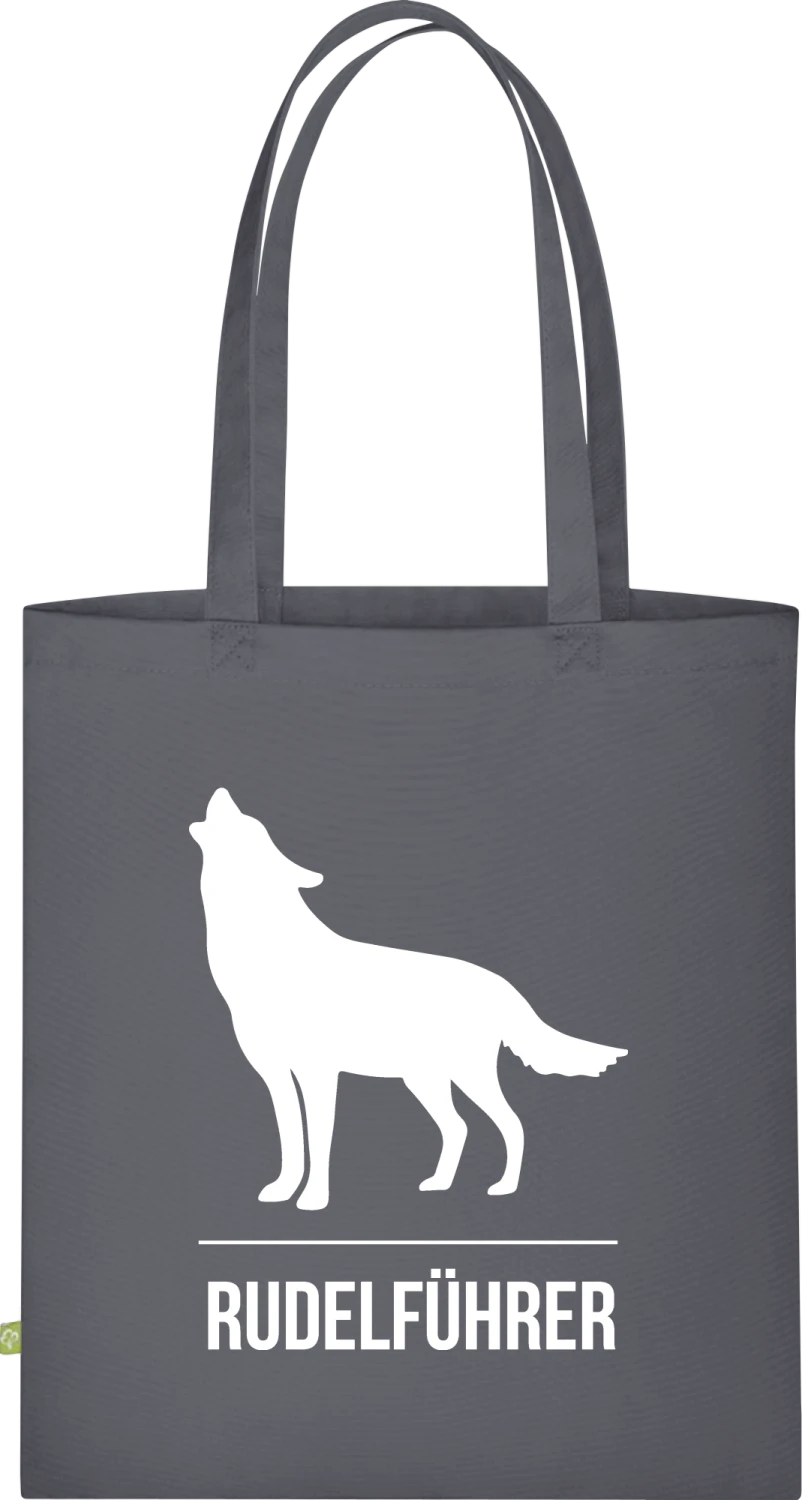 Rudelführer - Graphite Grey Organic Bag for Life - Front