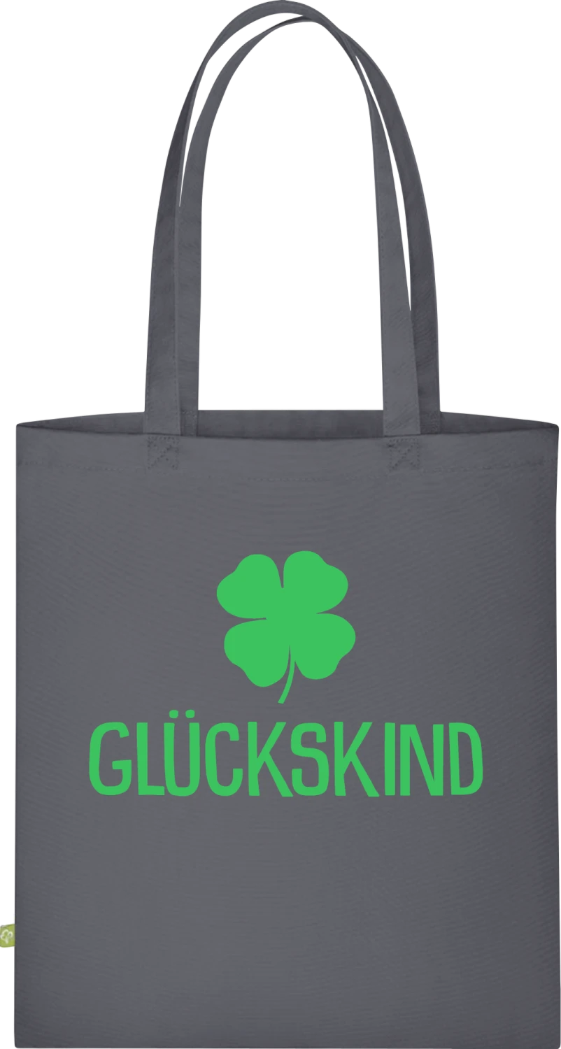 Glückskind - Graphite Grey Organic Bag for Life - Front
