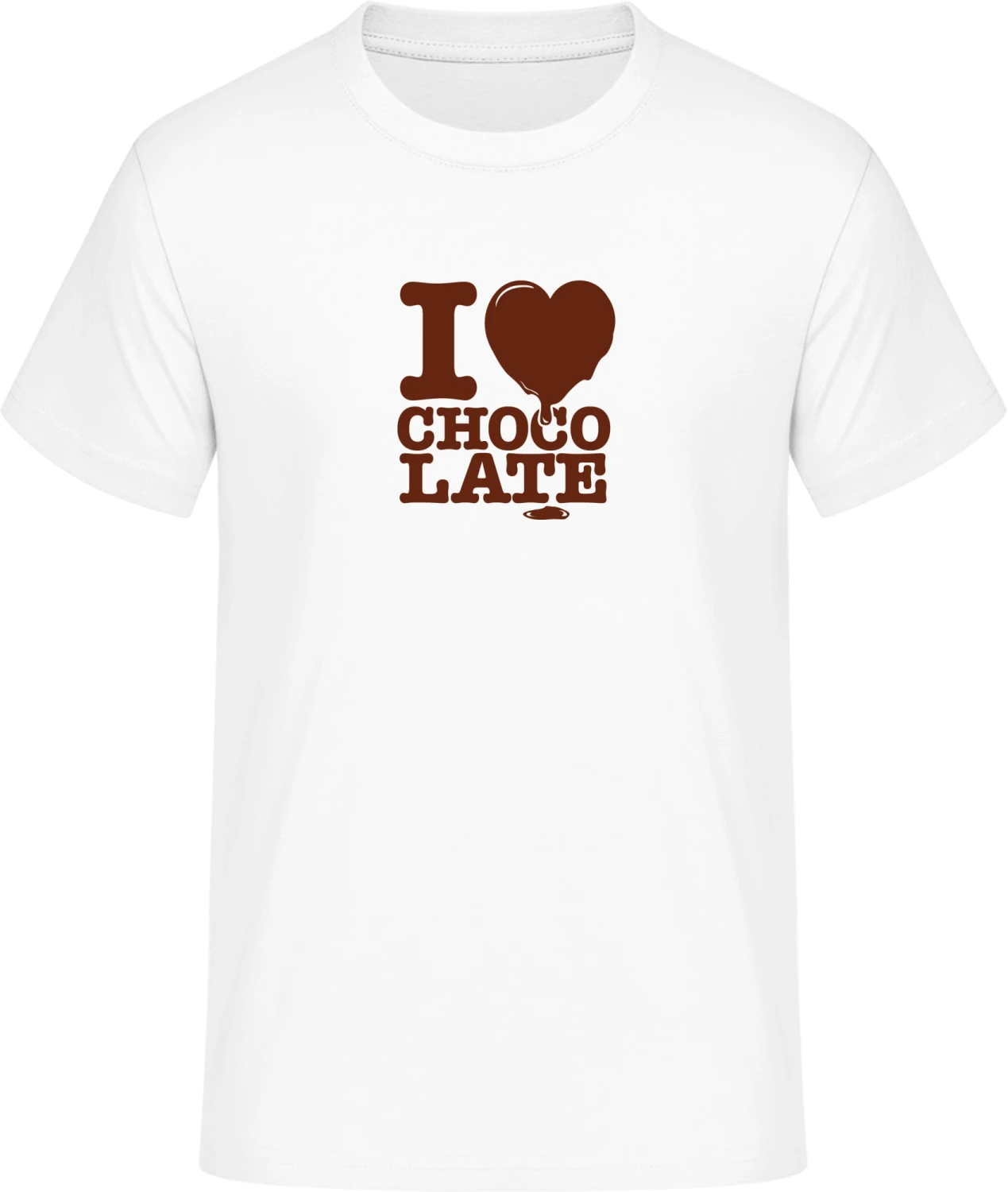 I Love Chocolate - Front_Weiß