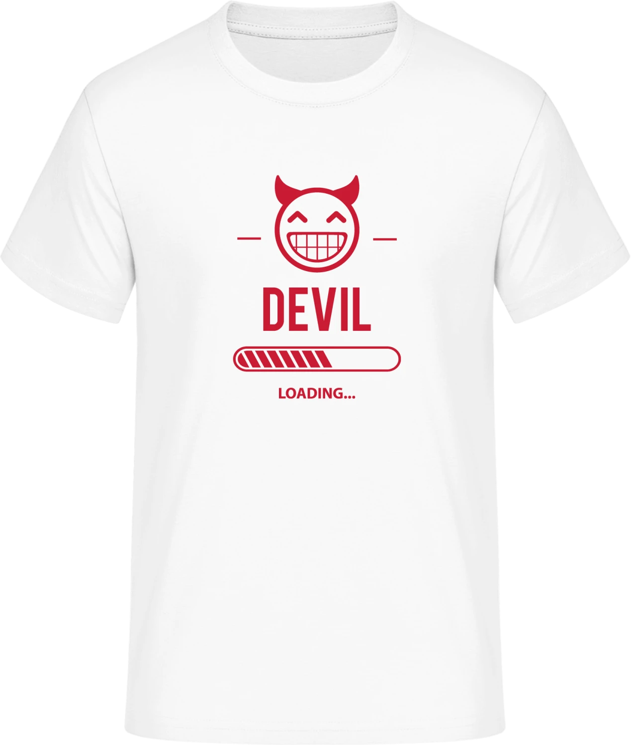 Devil Loading - Front_Weiß