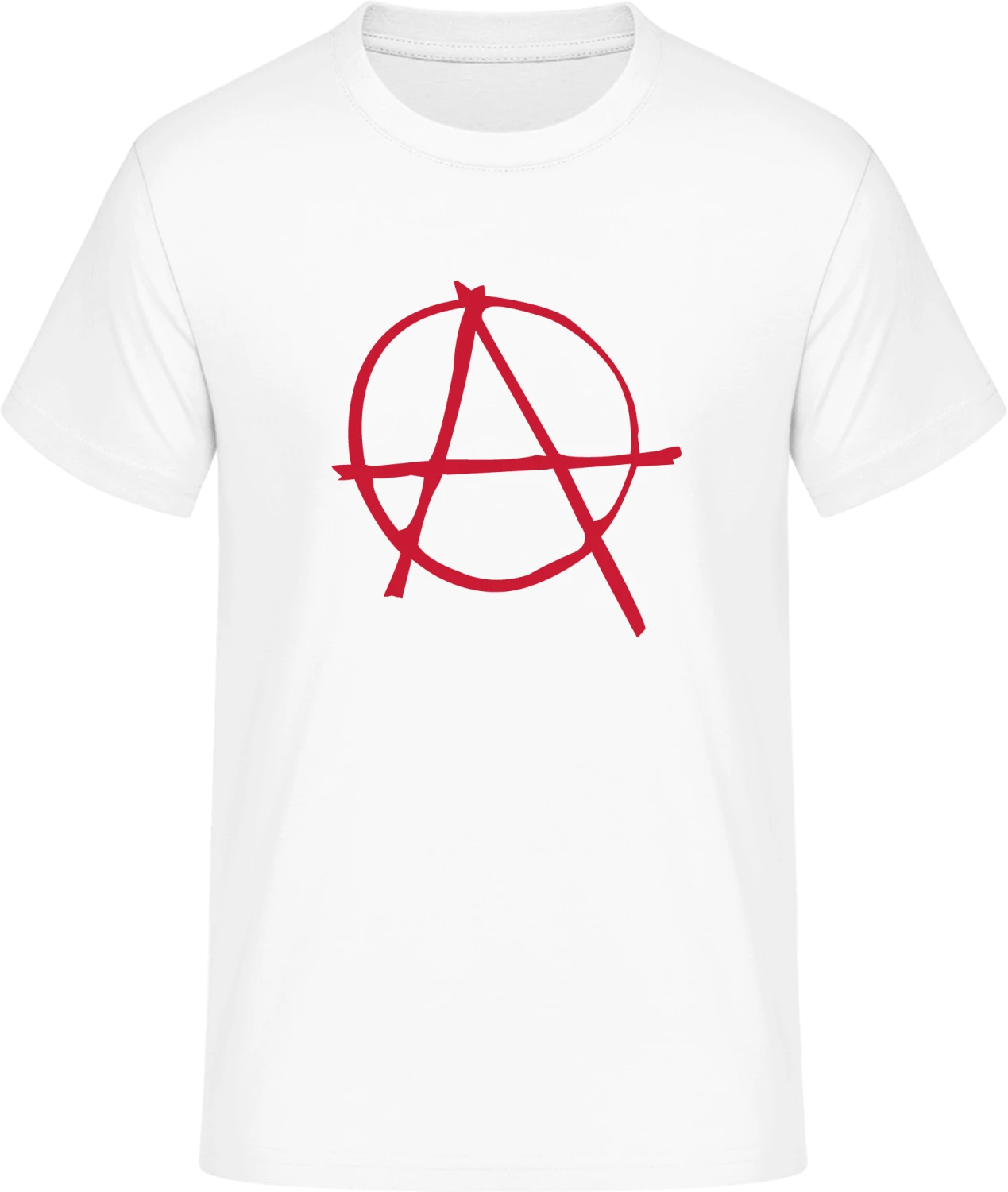 Anarchy Sign - Front_Weiß