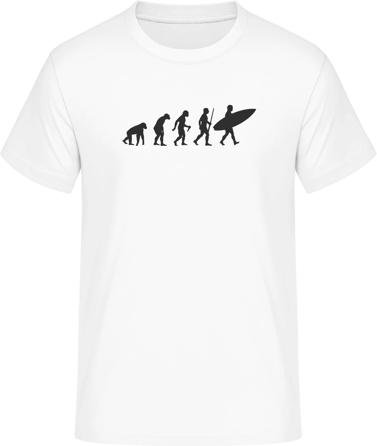 Surfer Evolution - Front_Weiß