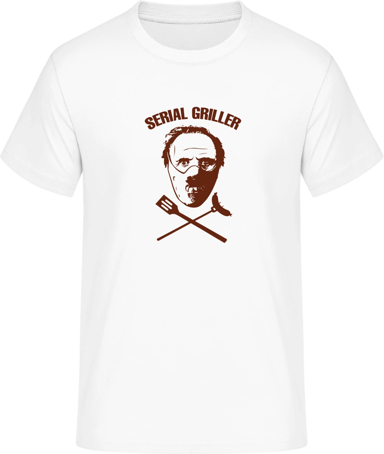 Serial Griller - Front_Weiß