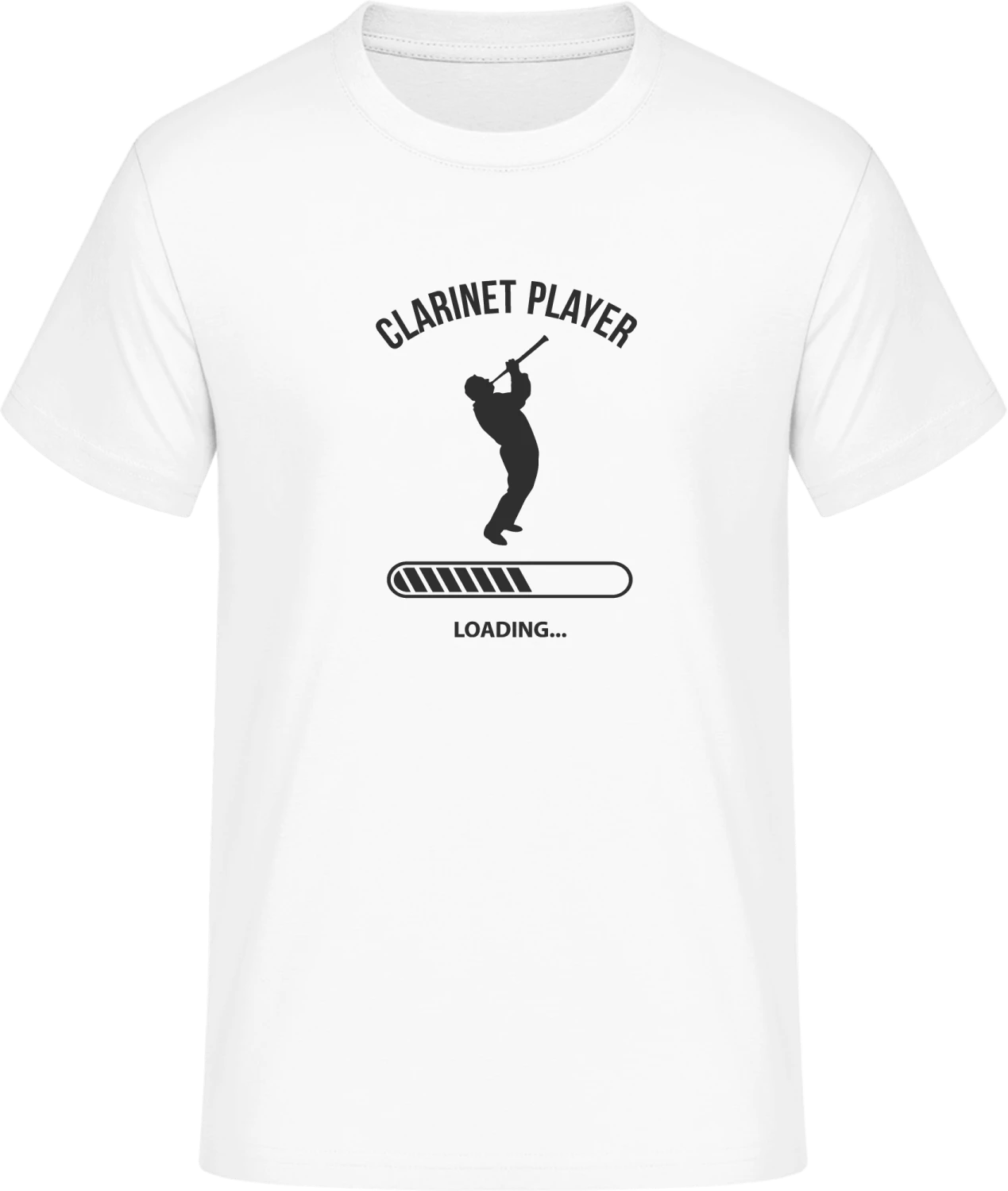 Clarinet Player Loading - Front_Weiß