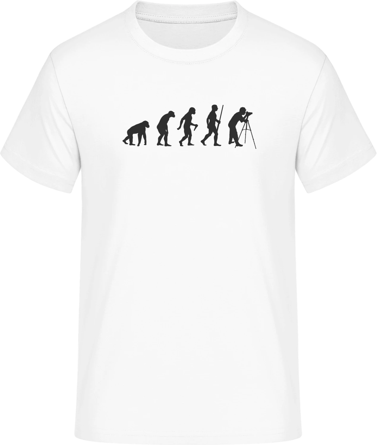 Oldschool Photographer Evolution - Front_Weiß