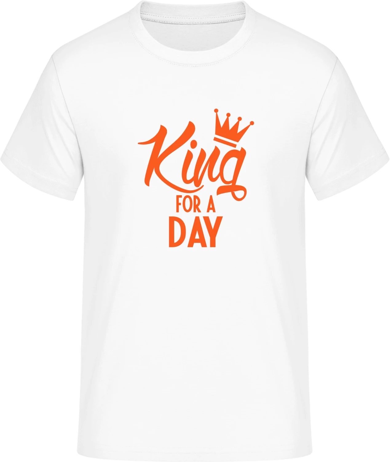 King For A Day - Front_Weiß