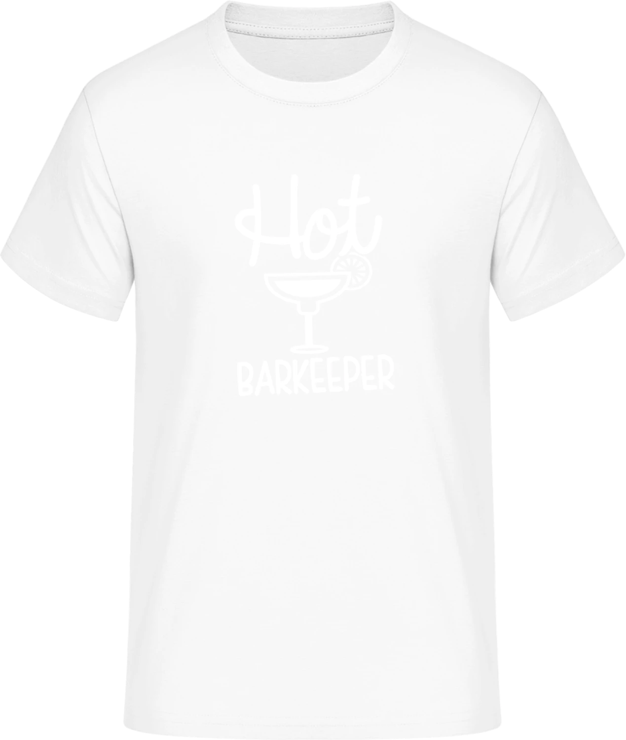 Hot Barkeeper - Front_Weiß