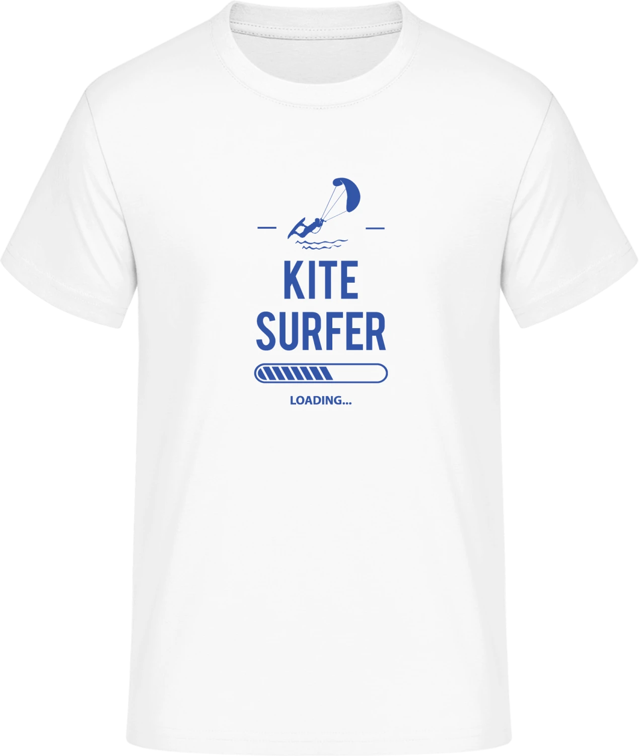 Kitesurfer Loading - Front_Weiß