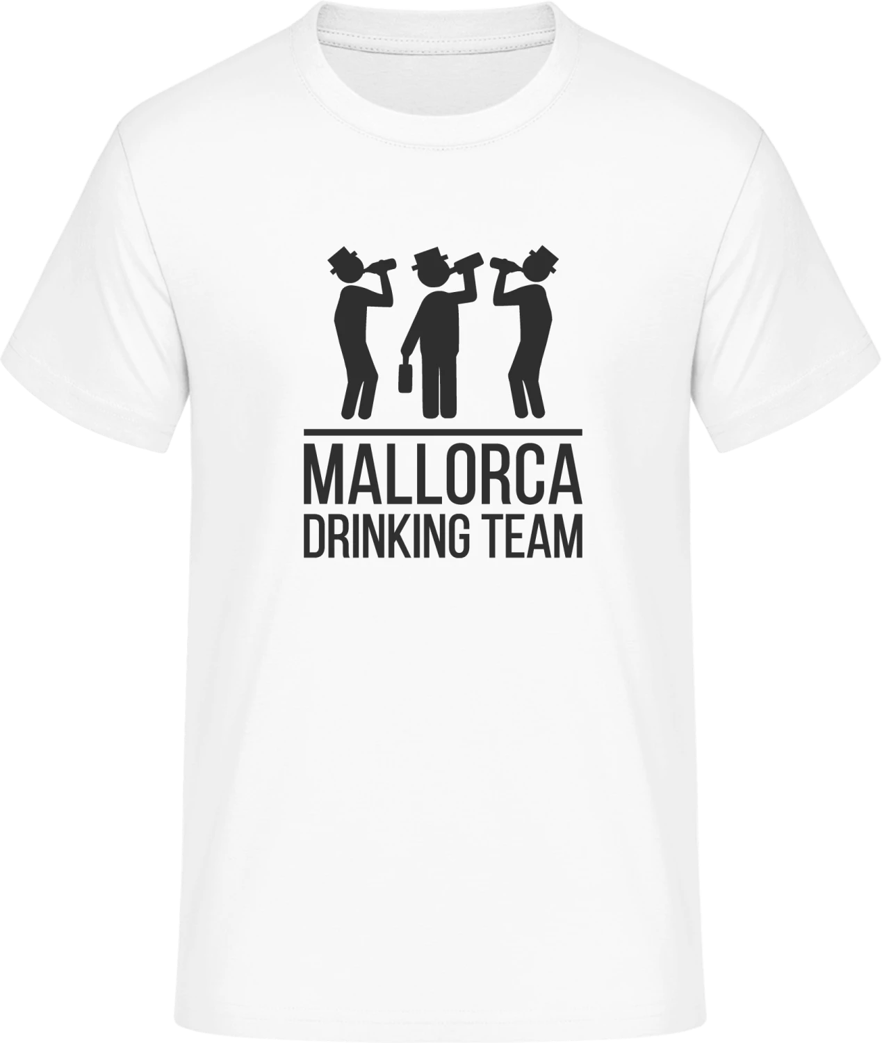 Mallorca Drinking Team - Front_Weiß