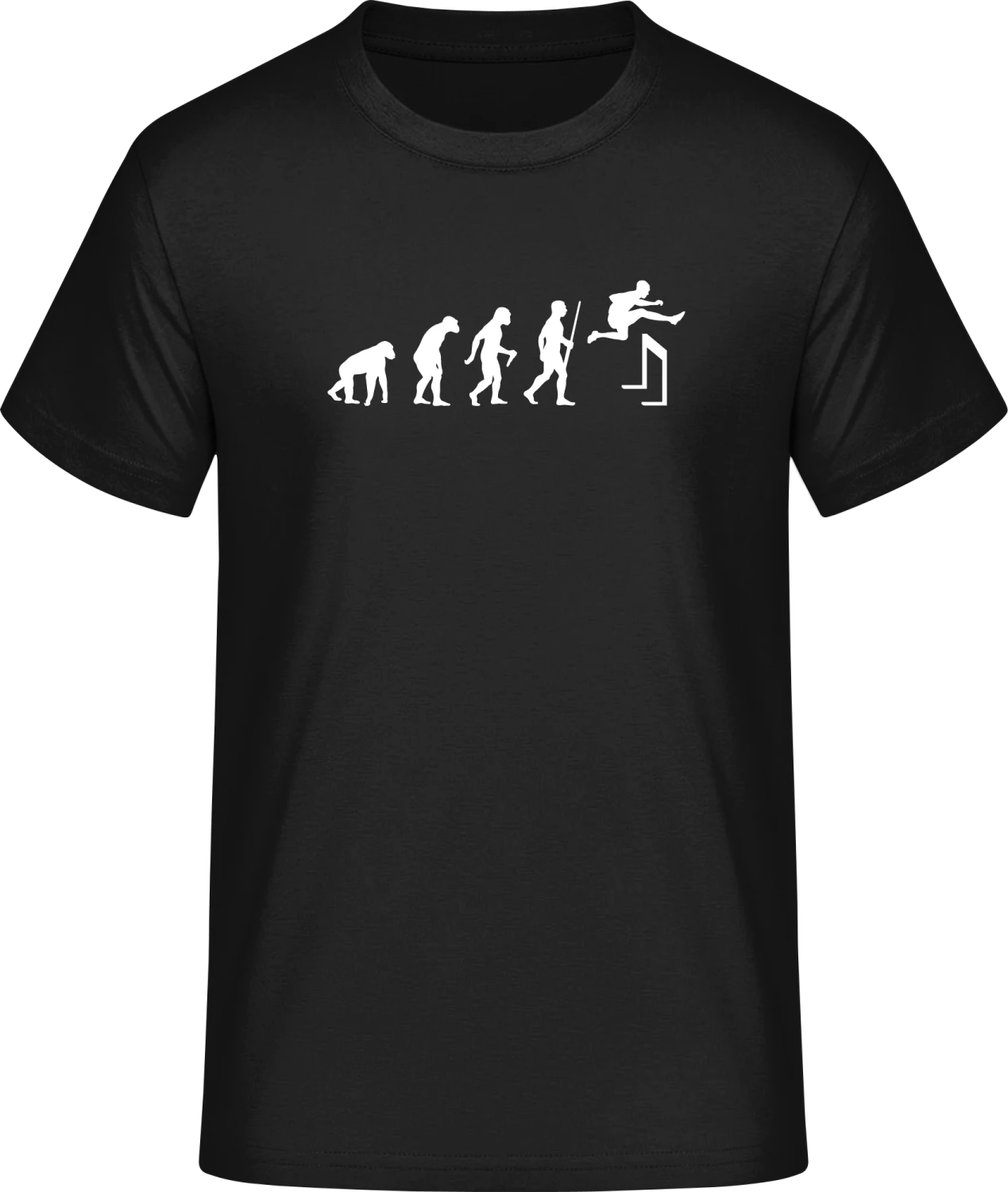 Hurdling Evolution - Front_Schwarz