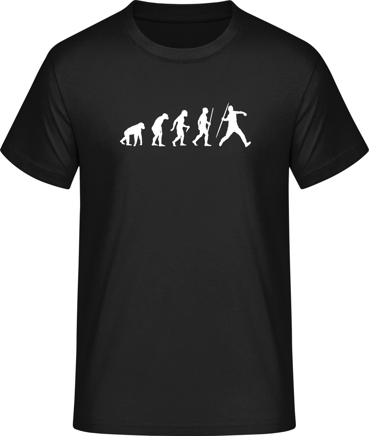 Javelin Throw Evolution - Front_Schwarz