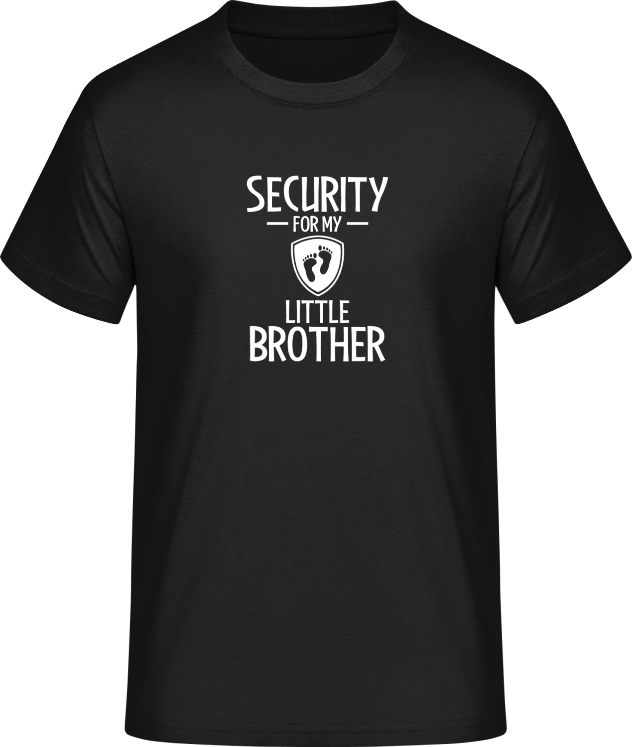 Security For My Little Brother - Front_Schwarz